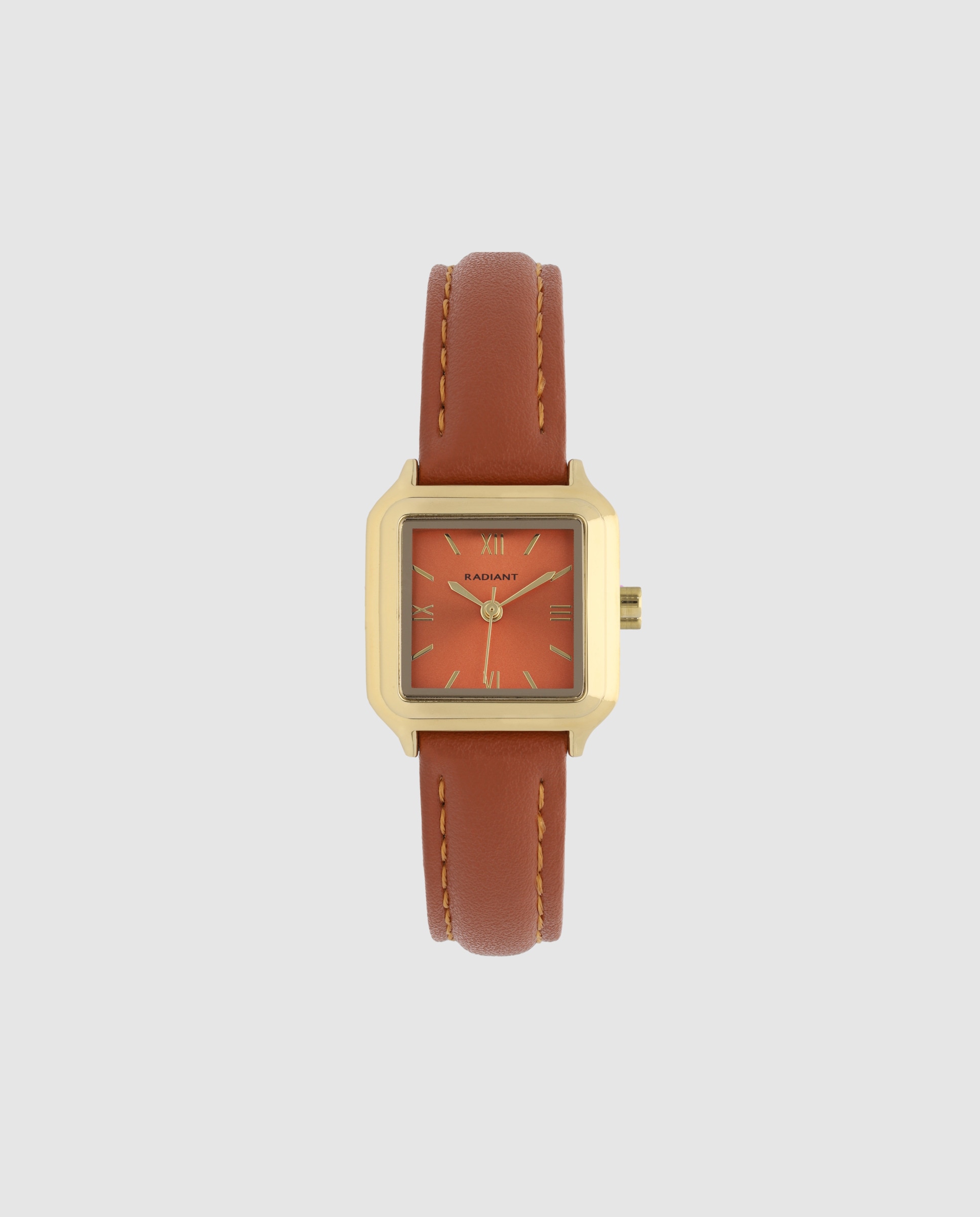 Relógio Coral Wave Ra687206 de Pele Sintética e Bracelete em Castanho Castanho-1