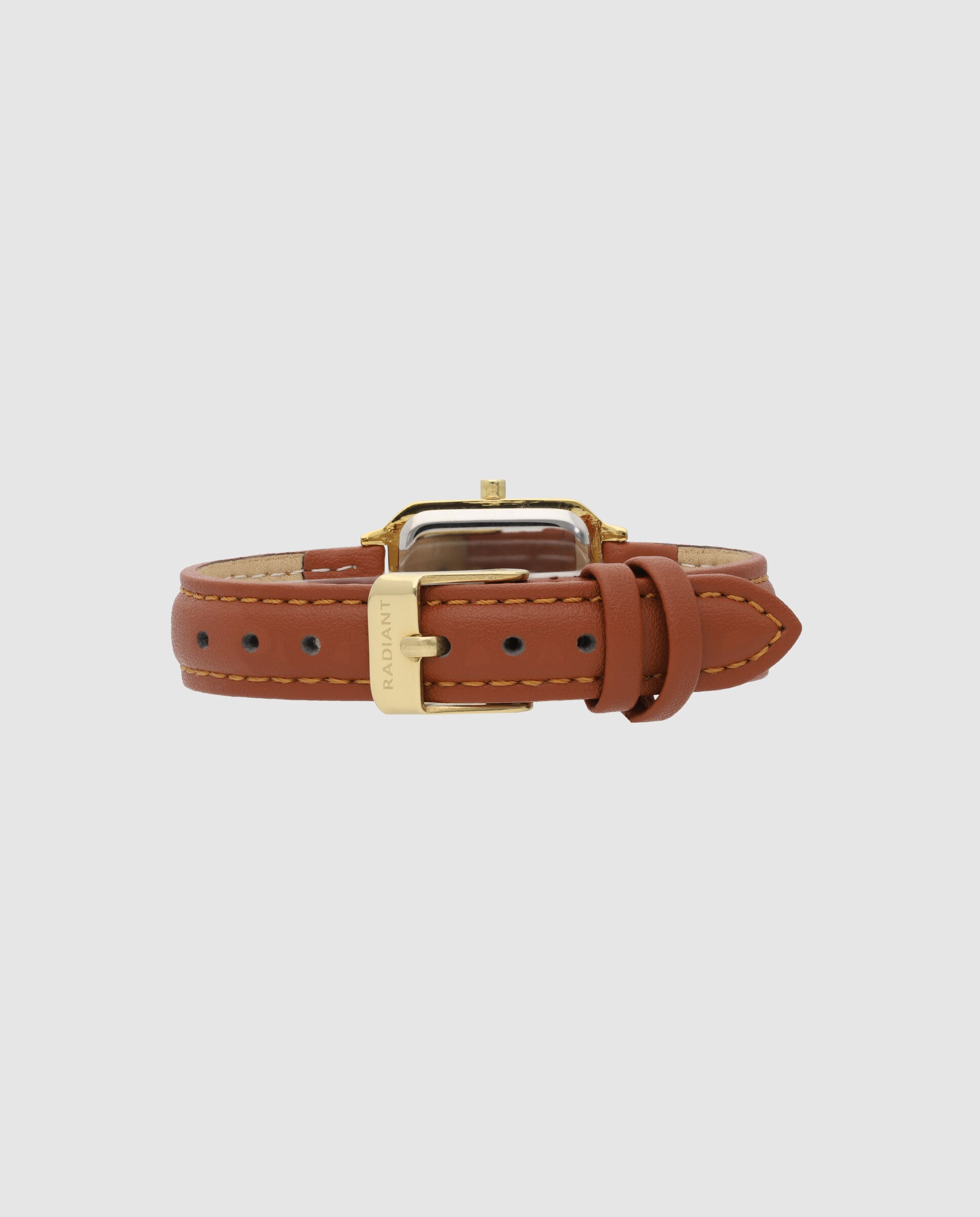 Relógio Coral Wave Ra687206 de Pele Sintética e Bracelete em Castanho Castanho-5