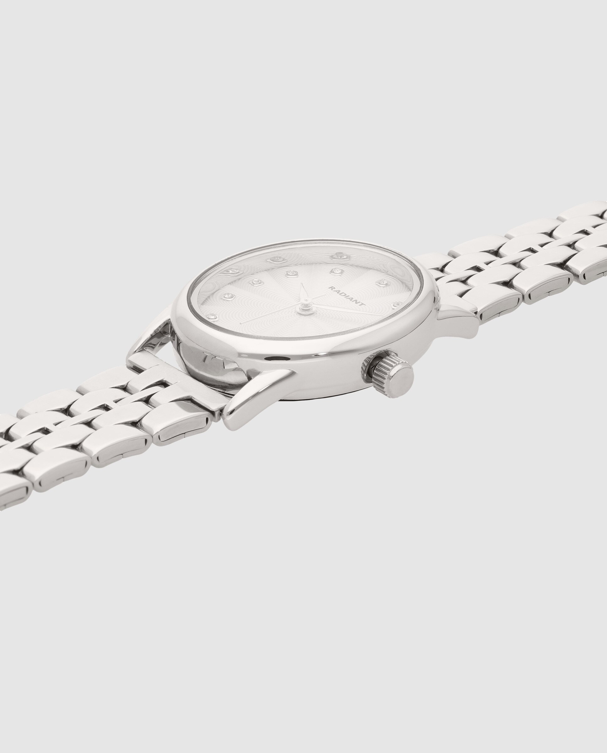 Relógio Luna Bay Ra689201 de Aço e Bracelete Prateada/cinza Prata-3