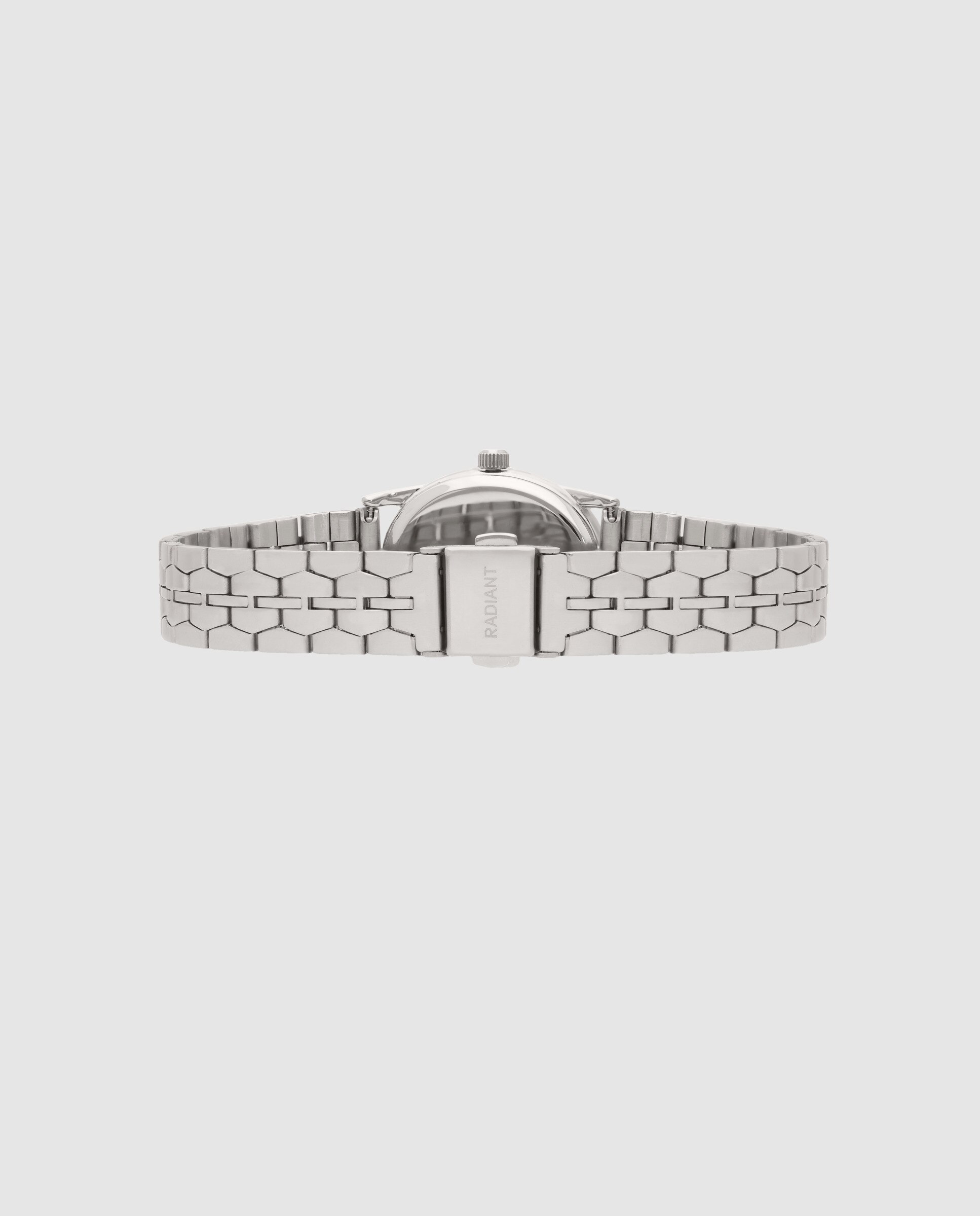 Relógio Luna Bay Ra689201 de Aço e Bracelete Prateada/cinza Prata-5