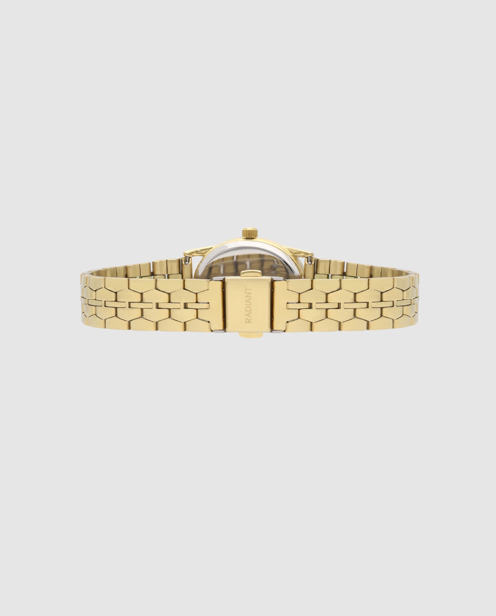 Relógio Luna Bay Ra689202 de Aço e Bracelete Dourada Ouro-5