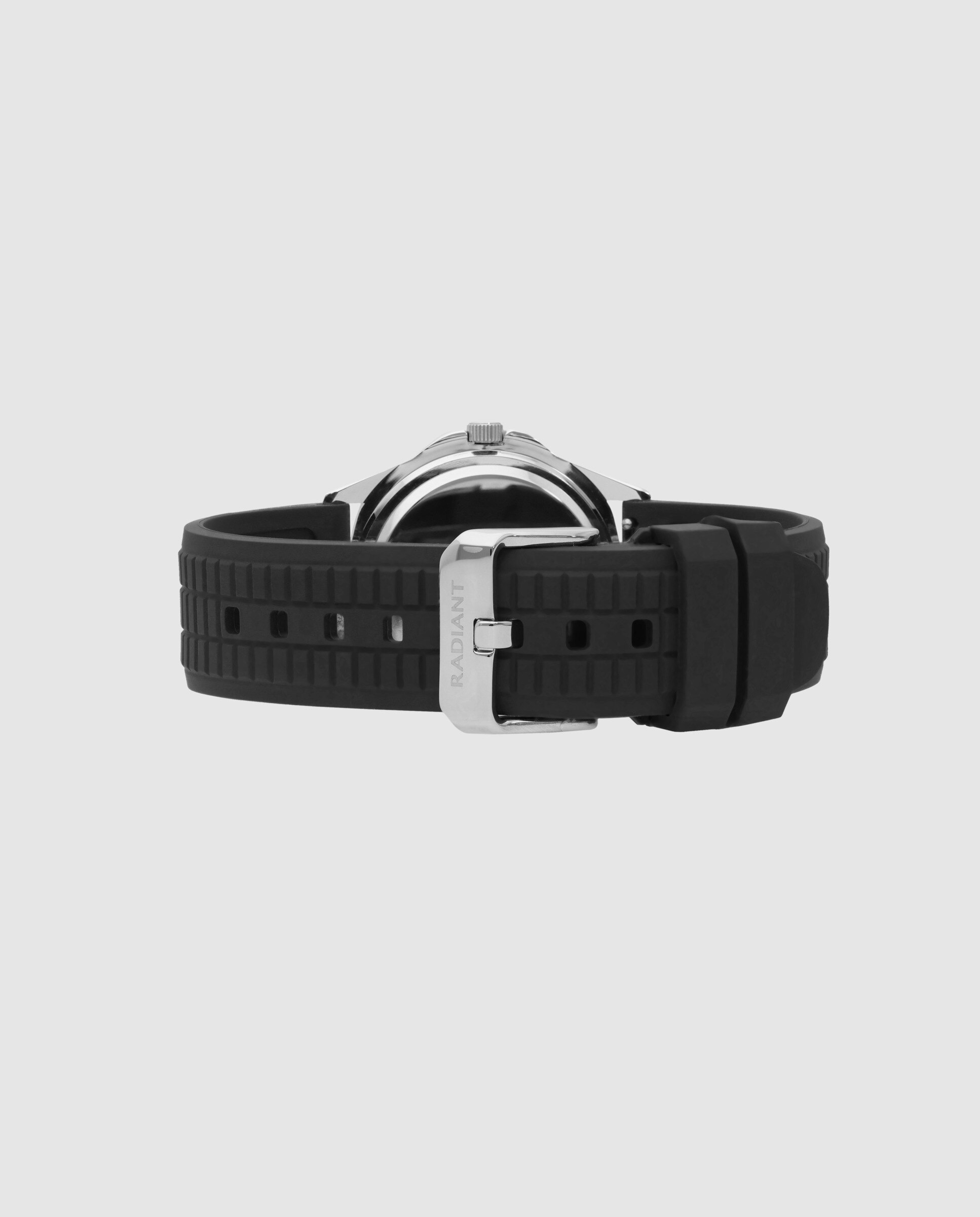 Relógio Azure Whisper Ra690201 de Silicone e Correia em Preto Preto-5