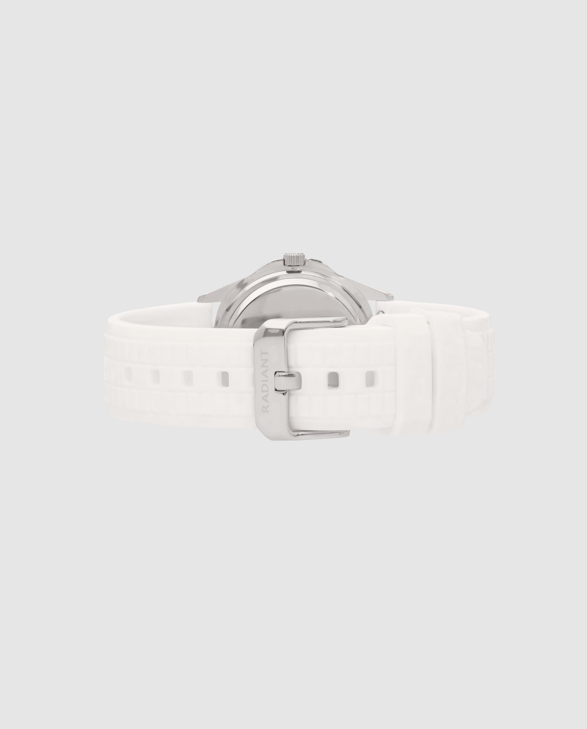 Relógio Azure Whisper Ra690202 de Silicone e Bracelete em Branco Branco-5