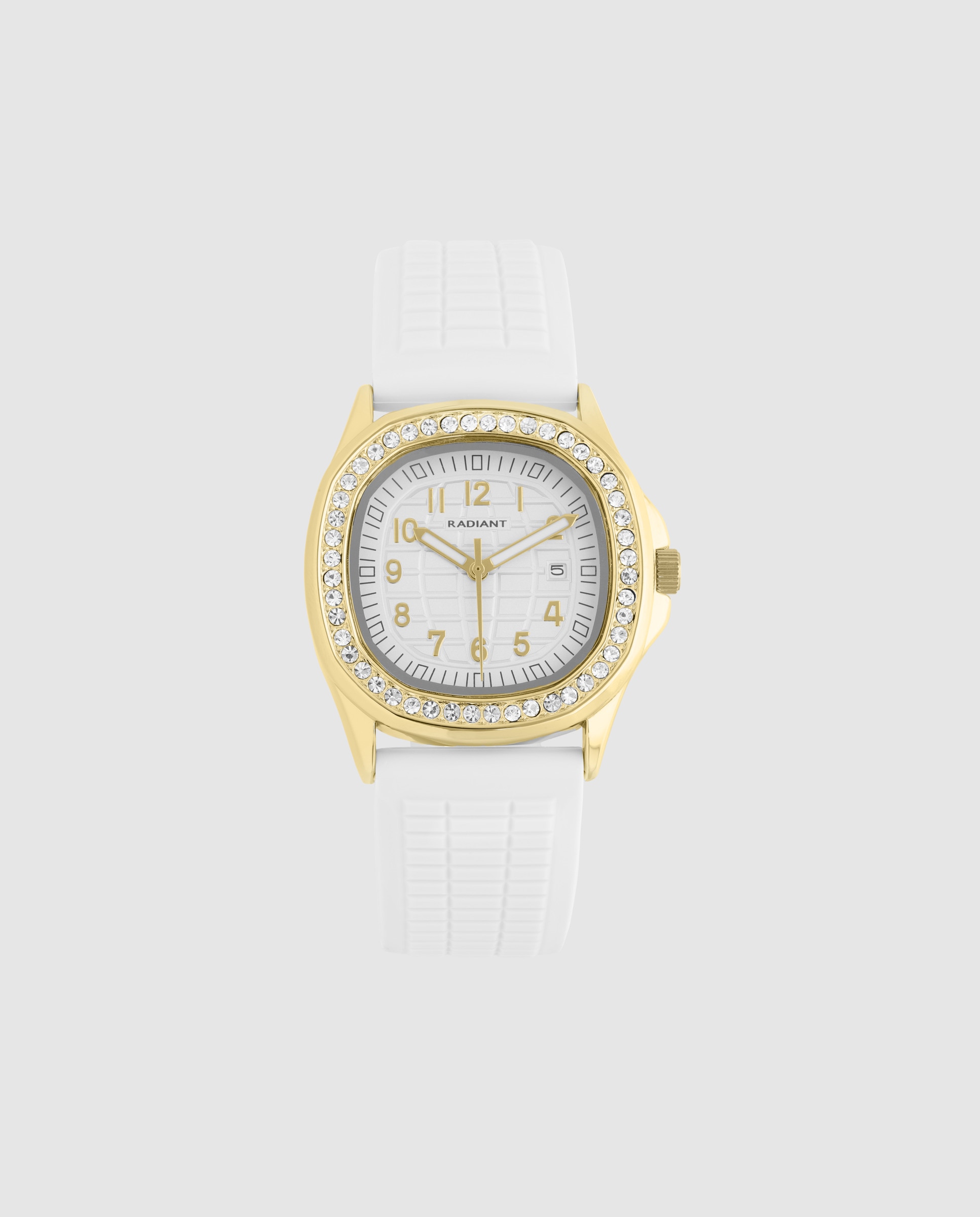Relógio Azure Whisper Ra690203 de Silicone e Bracelete Branca Branco-1