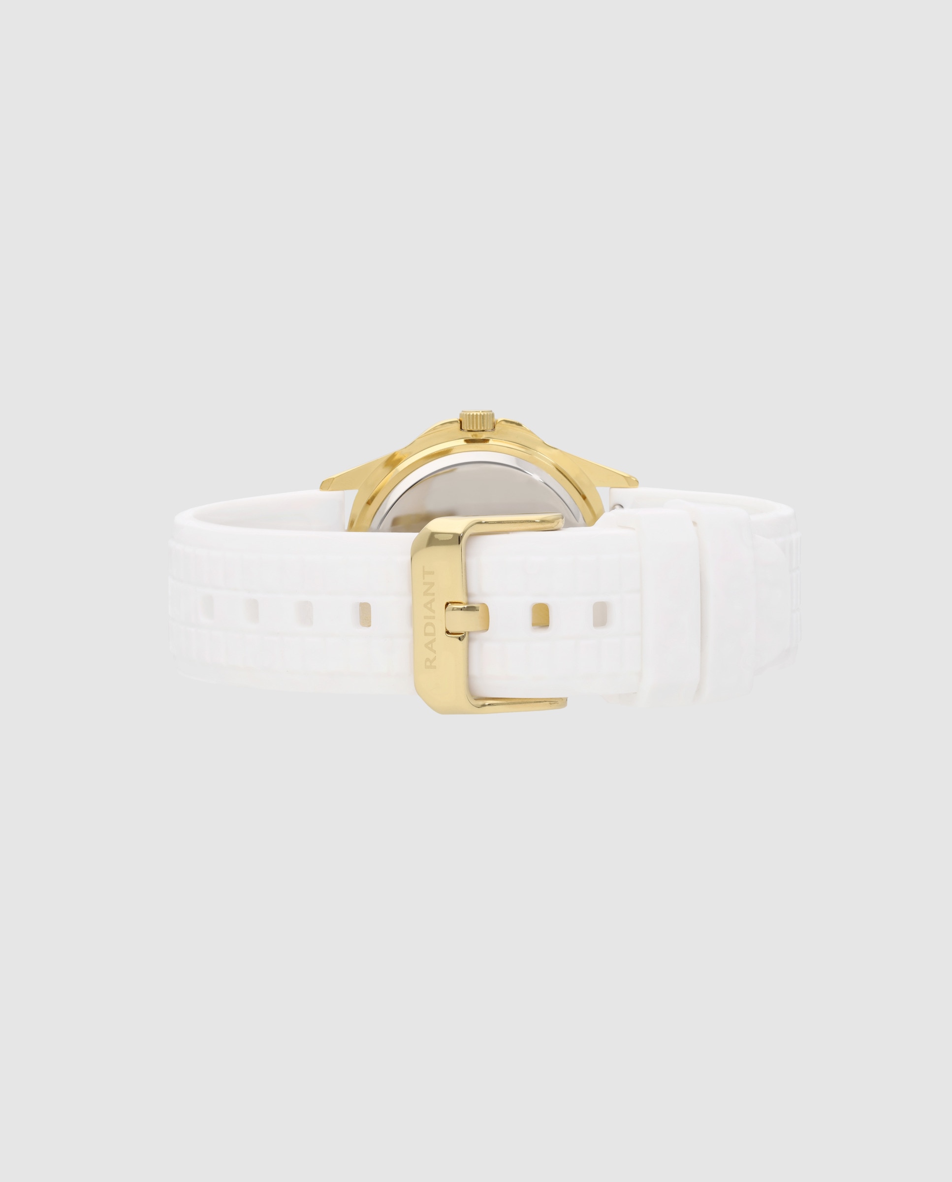 Relógio Azure Whisper Ra690203 de Silicone e Bracelete Branca Branco-5