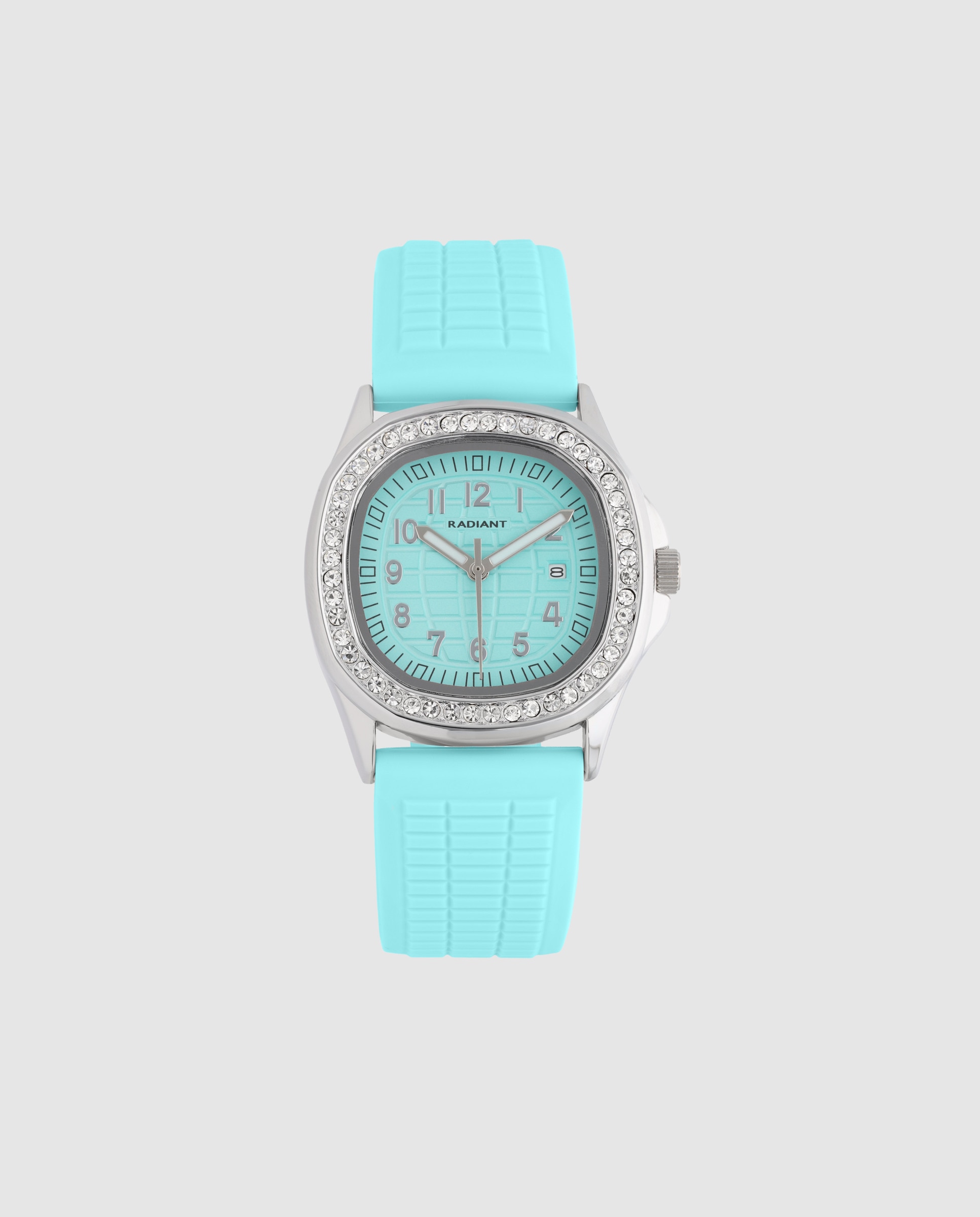 Relógio Azure Whisper Ra690206 de Silicone e Bracelete em Azul Azul-1