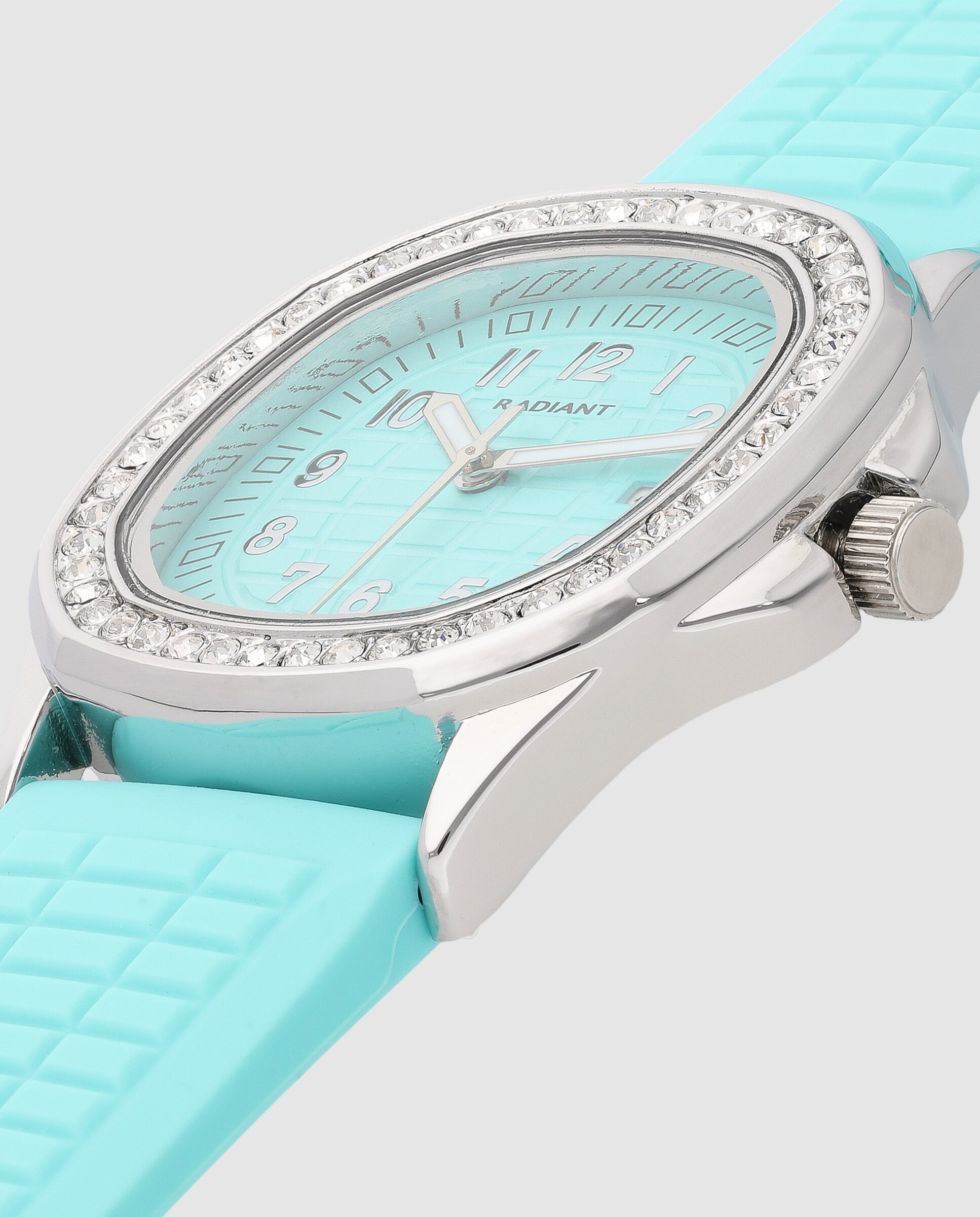 Relógio Azure Whisper Ra690206 de Silicone e Bracelete em Azul Azul-4