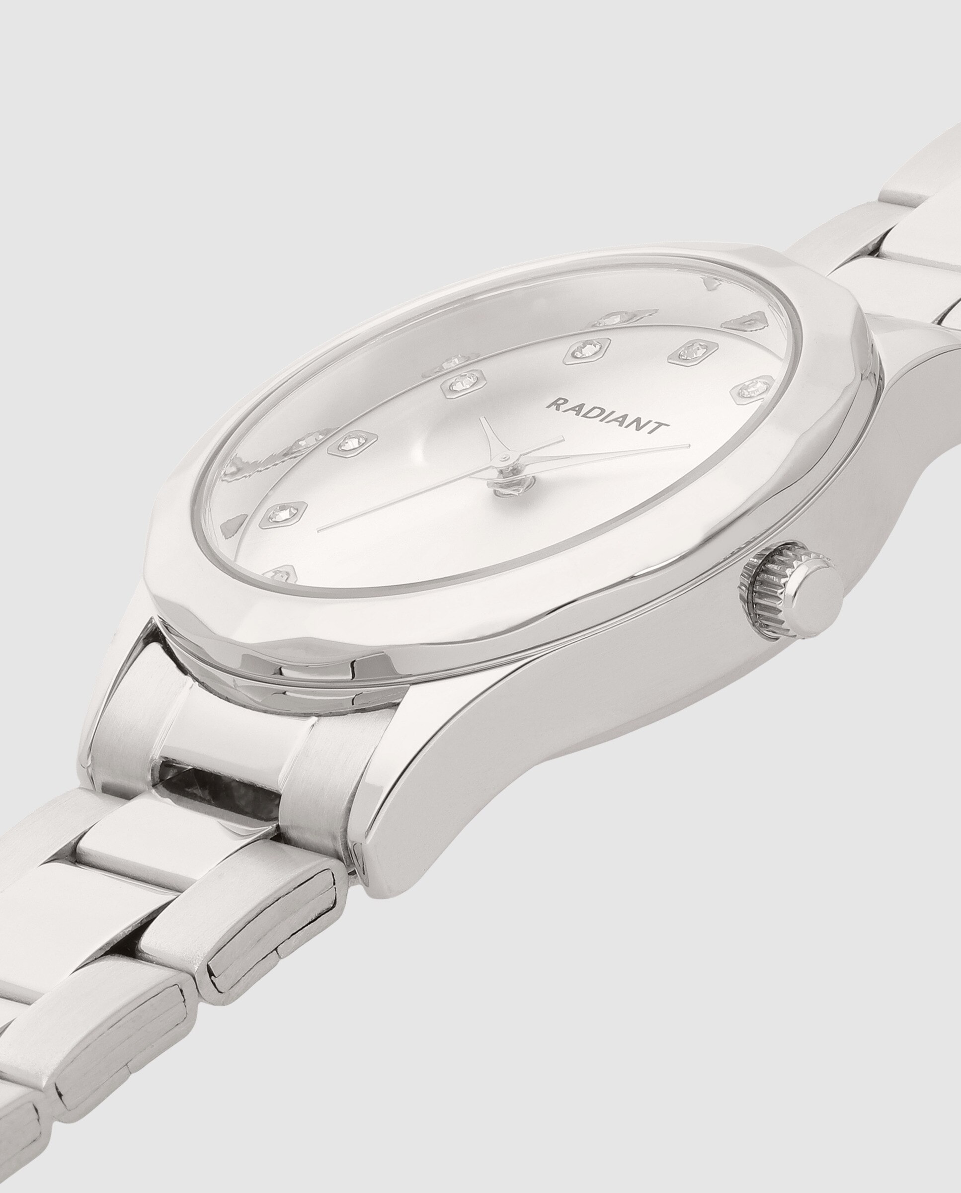 Relógio Velvet Sea Ra692201 de Aço e Bracelete Prateada/cinza Prata-4