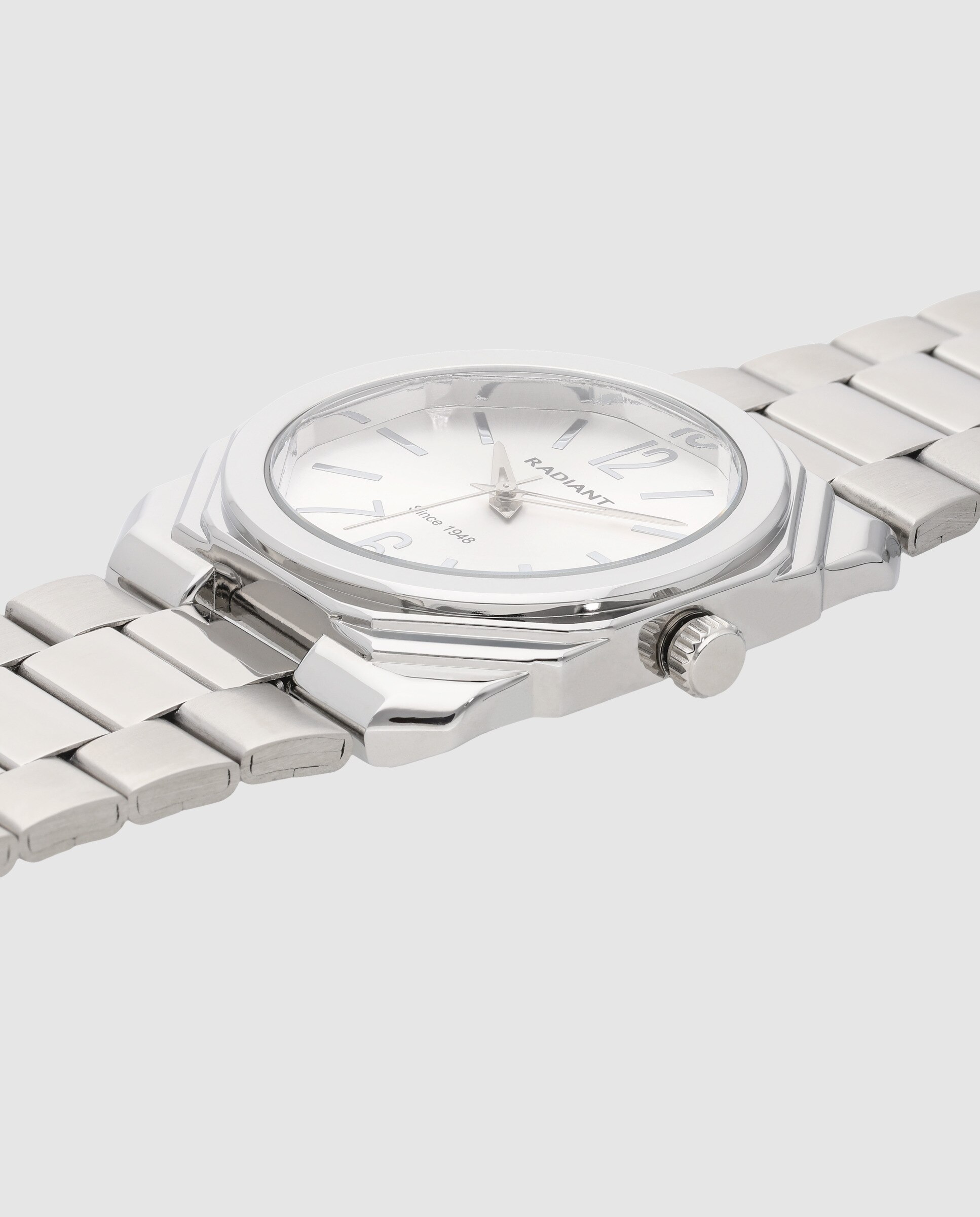 Relógio Horizon Line Ra693201 de Aço e Bracelete Prateada/cinza Prata-3