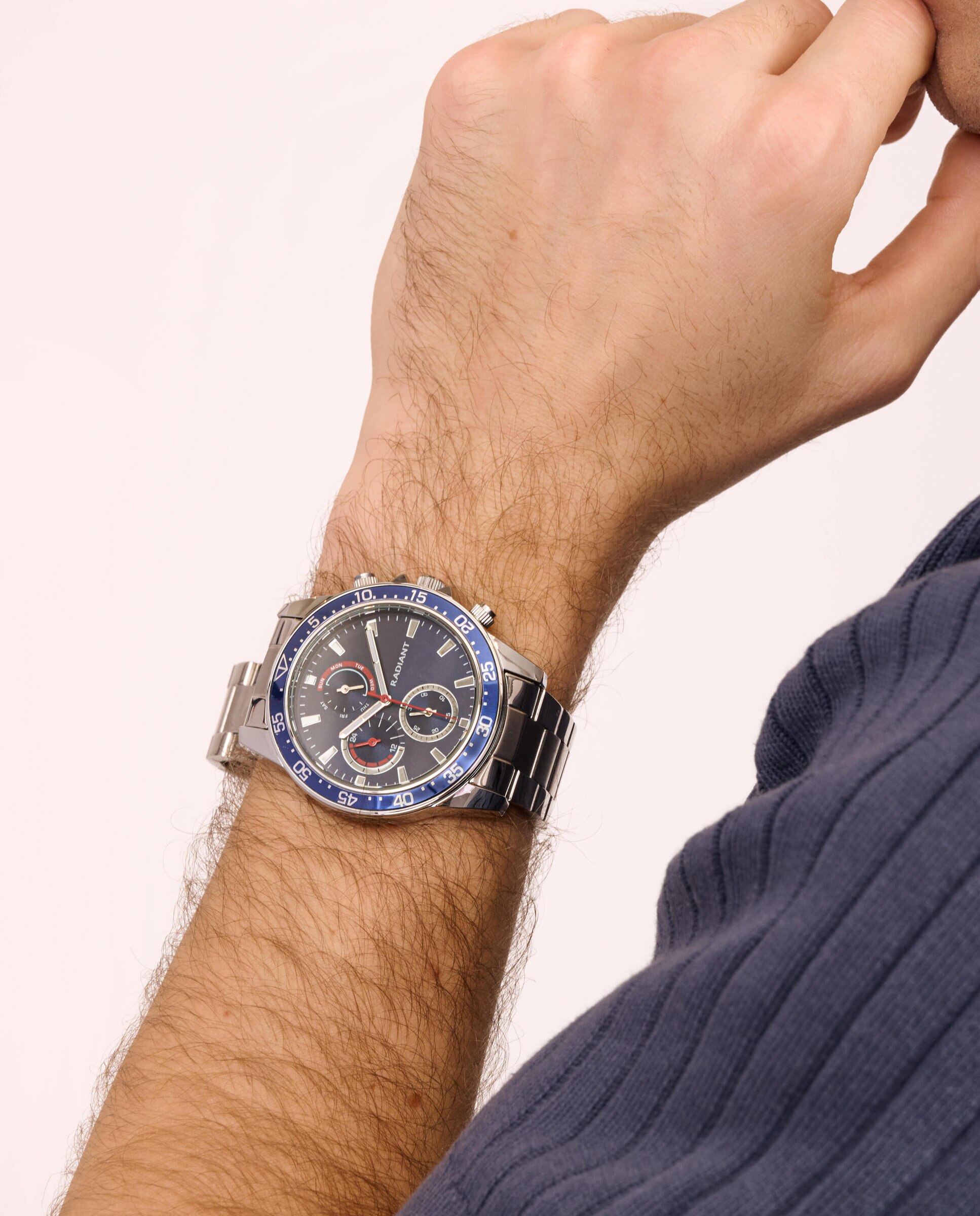 Relógio Daybreak Ra696702 de Aço e Bracelete Prateada/cinza Prata-2
