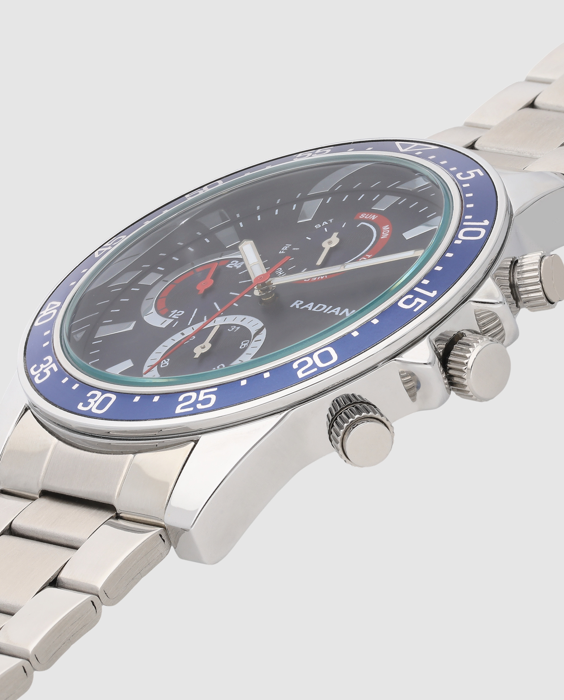 Relógio Daybreak Ra696702 de Aço e Bracelete Prateada/cinza Prata-4