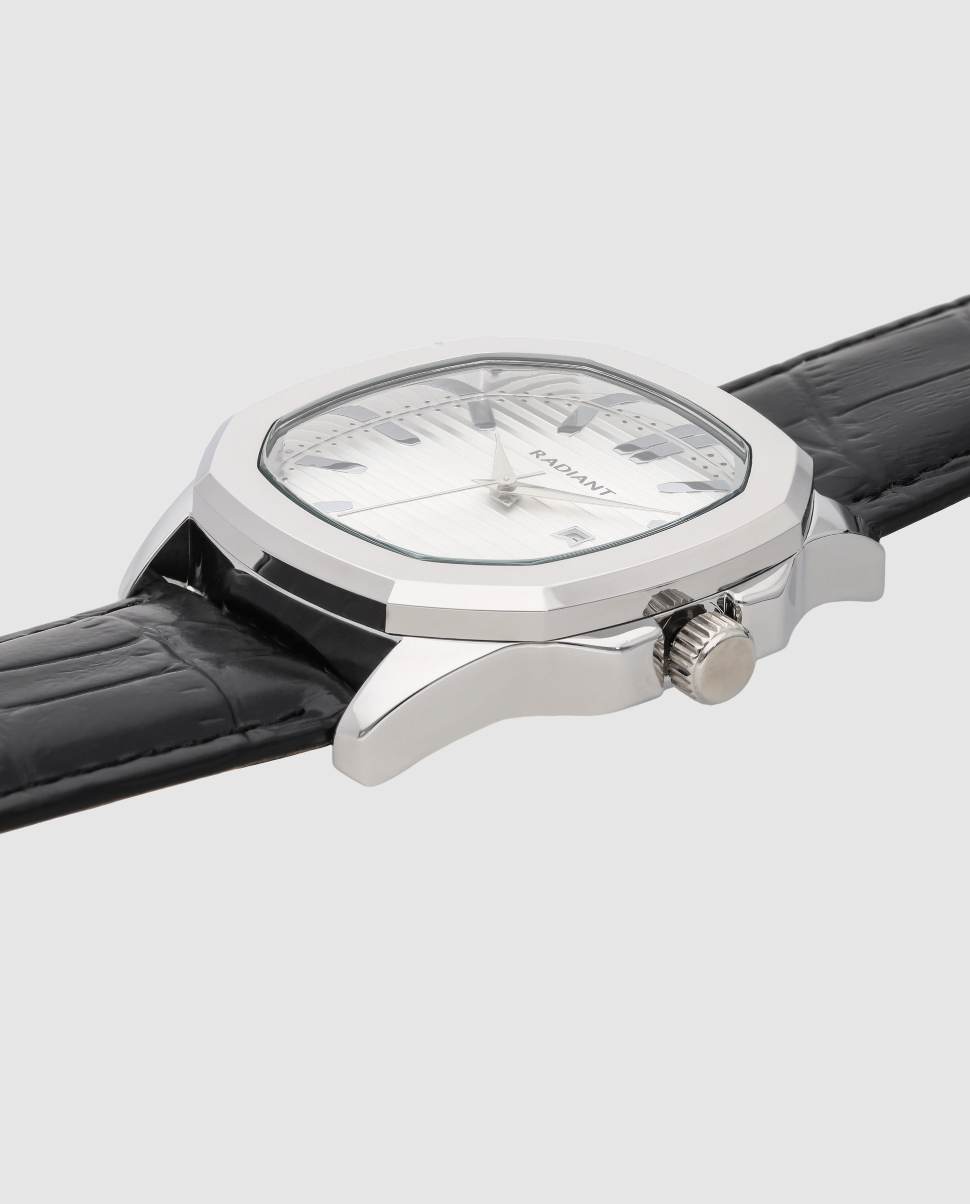 Relógio Midnight Voyage Ra697201 de Pele e Bracelete em Preto Preto-3
