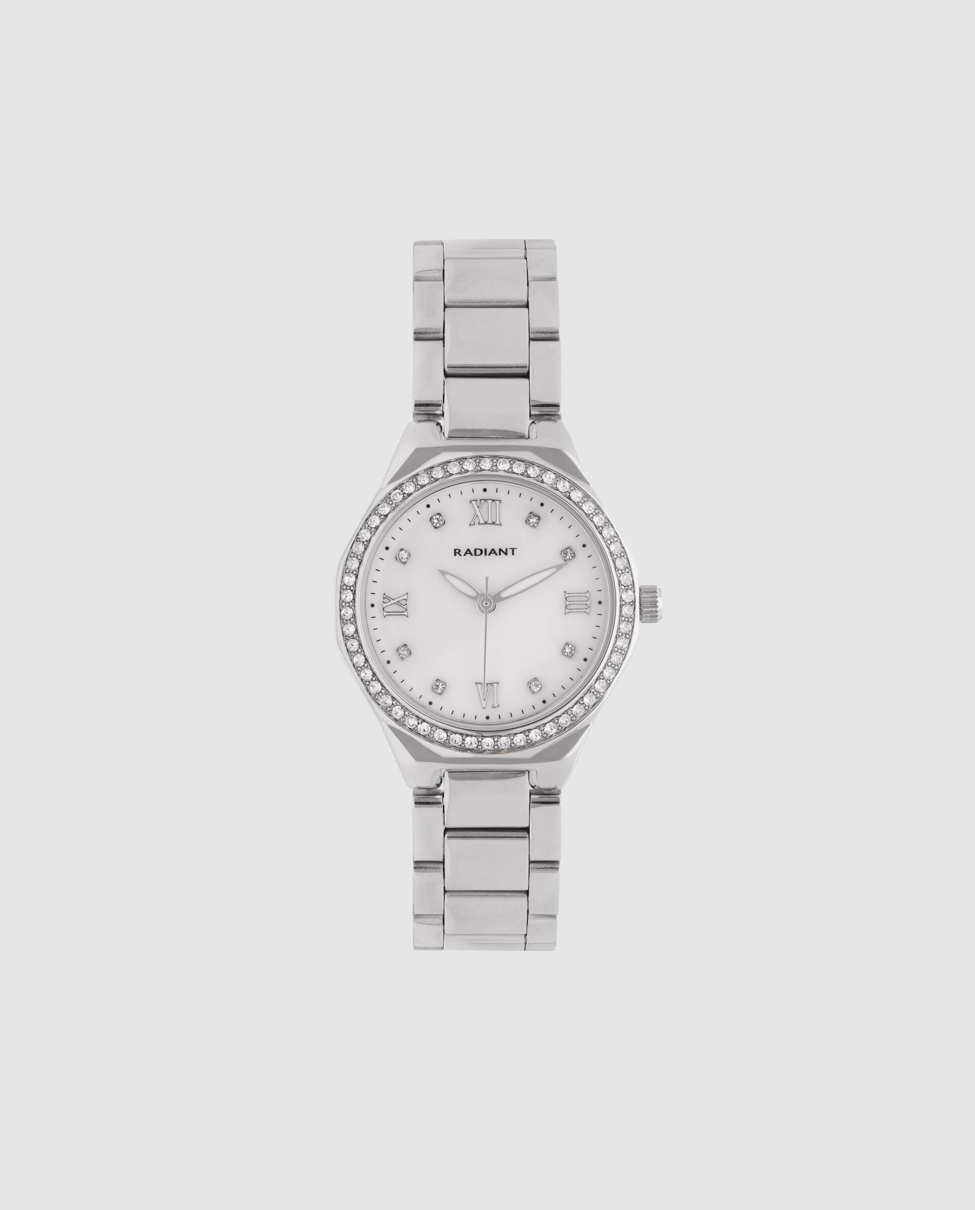 Relógio Quiet Luxe Ra691201 de Aço e Bracelete Prateada/cinza Prata-1