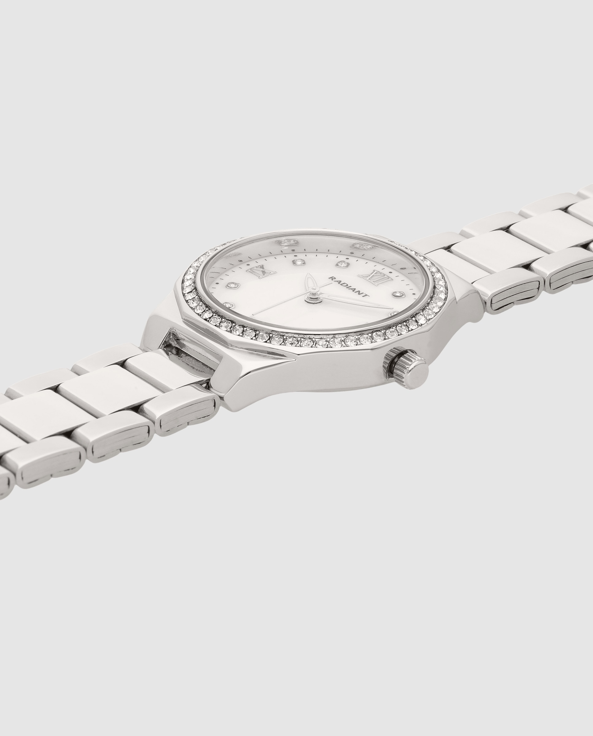 Relógio Quiet Luxe Ra691201 de Aço e Bracelete Prateada/cinza Prata-3