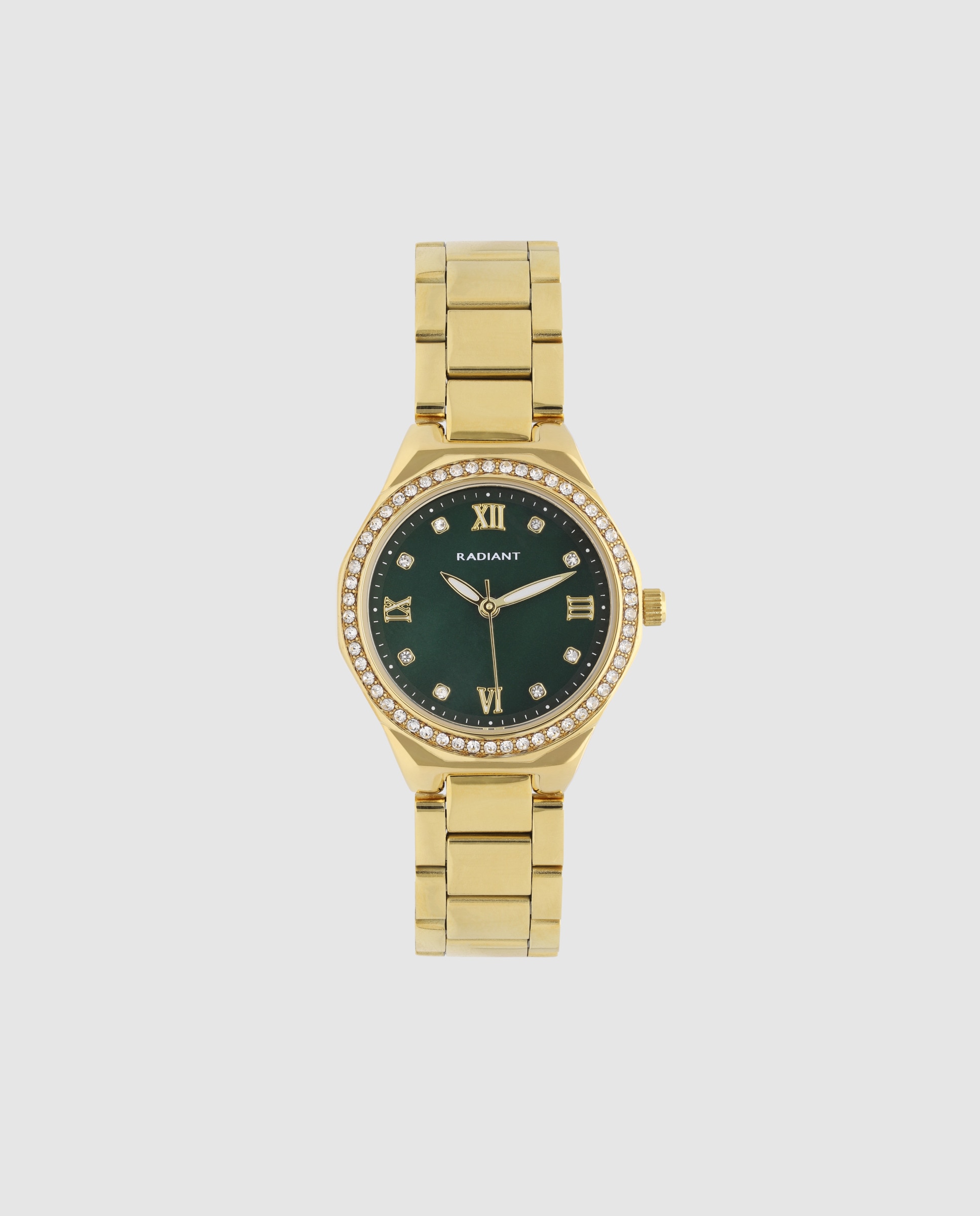 Relógio Quiet Luxe Ra691202 de Aço e Bracelete Dourada Ouro-1