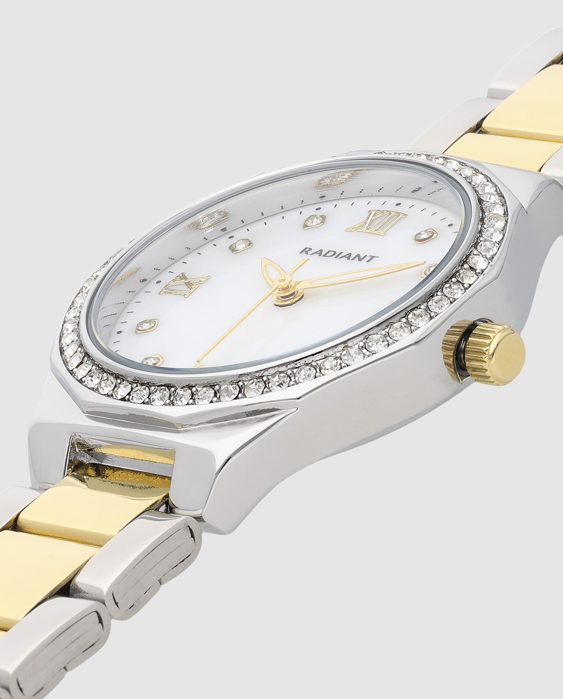 Relógio Quiet Luxe Ra691203 de Aço e Bracelete Prateada/cinzenta Prata-4