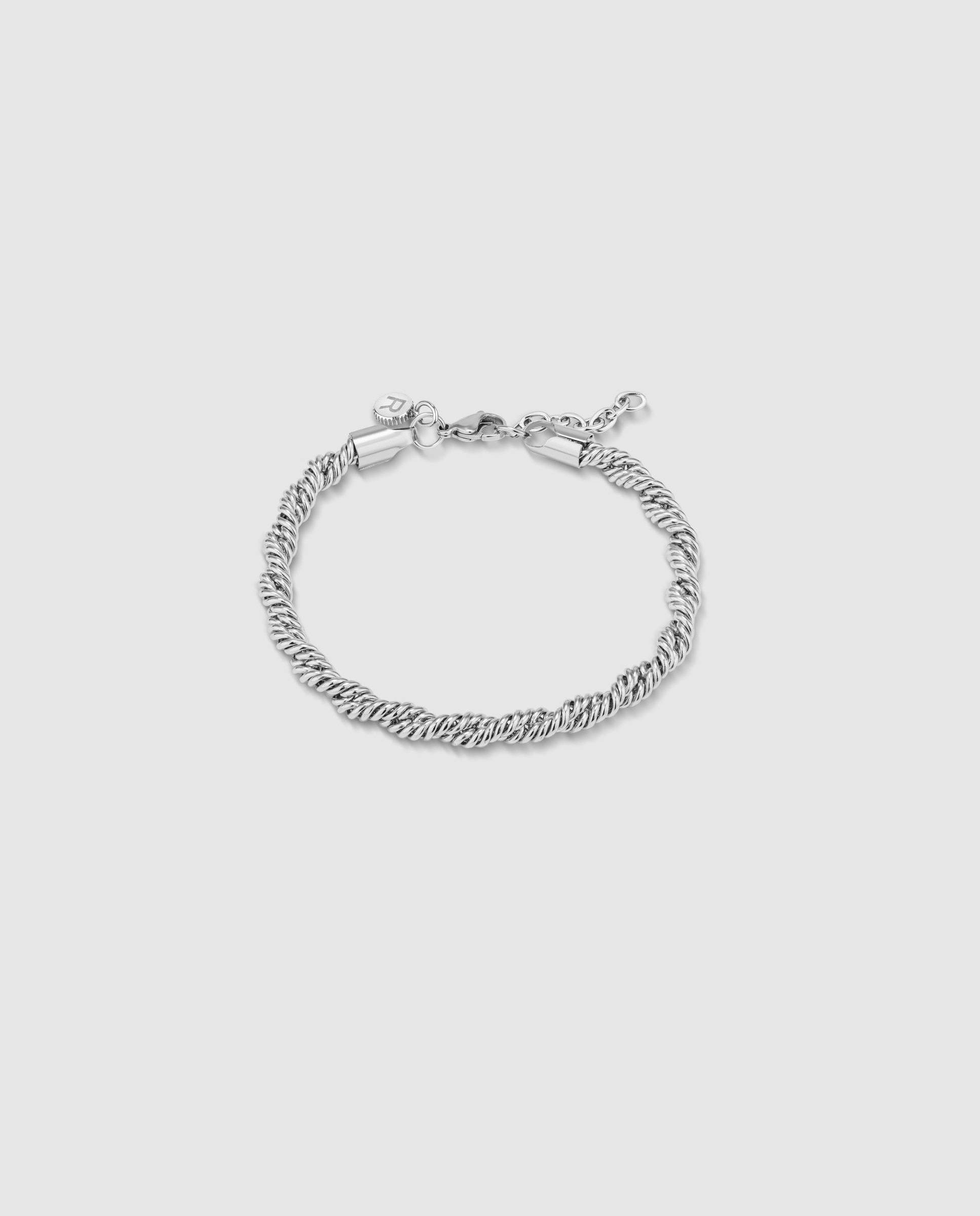 Pulseira Rivière Line de Aço Prateada Prata-1
