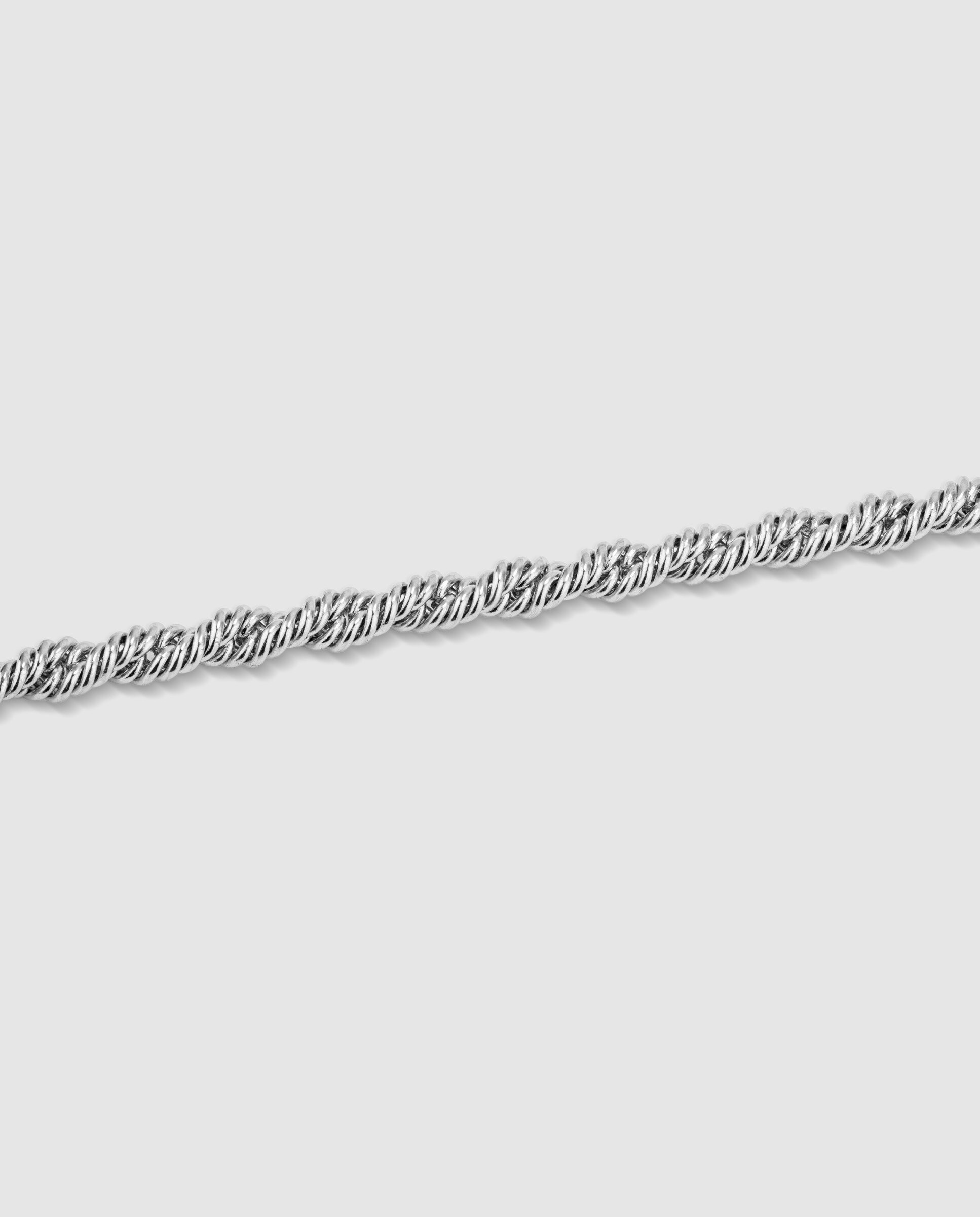 Pulseira Rivière Line de Aço Prateada Prata-3