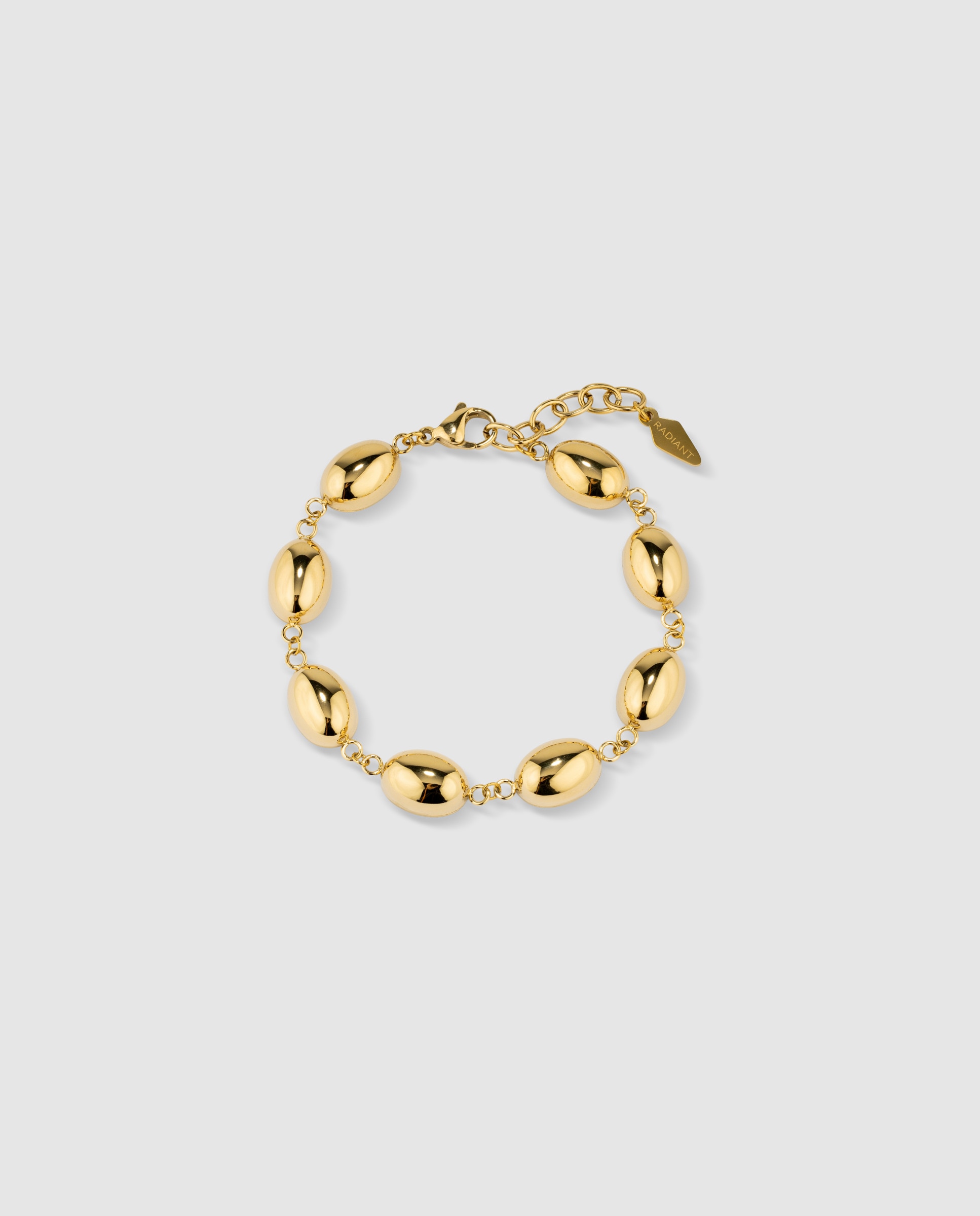 Imagem 0 de Pulseira com Elos Chains And Soulmate de Aço Dourada