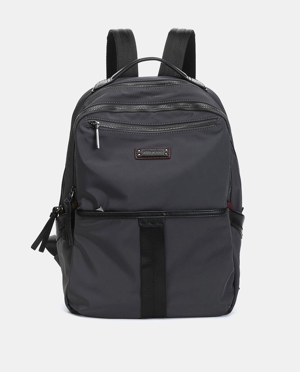 Mochila Freedom em Materiais Reciclados Cinzento-escuro-1