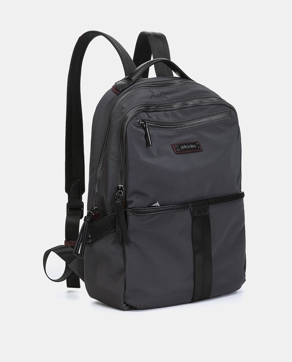 Mochila Freedom em Materiais Reciclados Cinzento-escuro-2