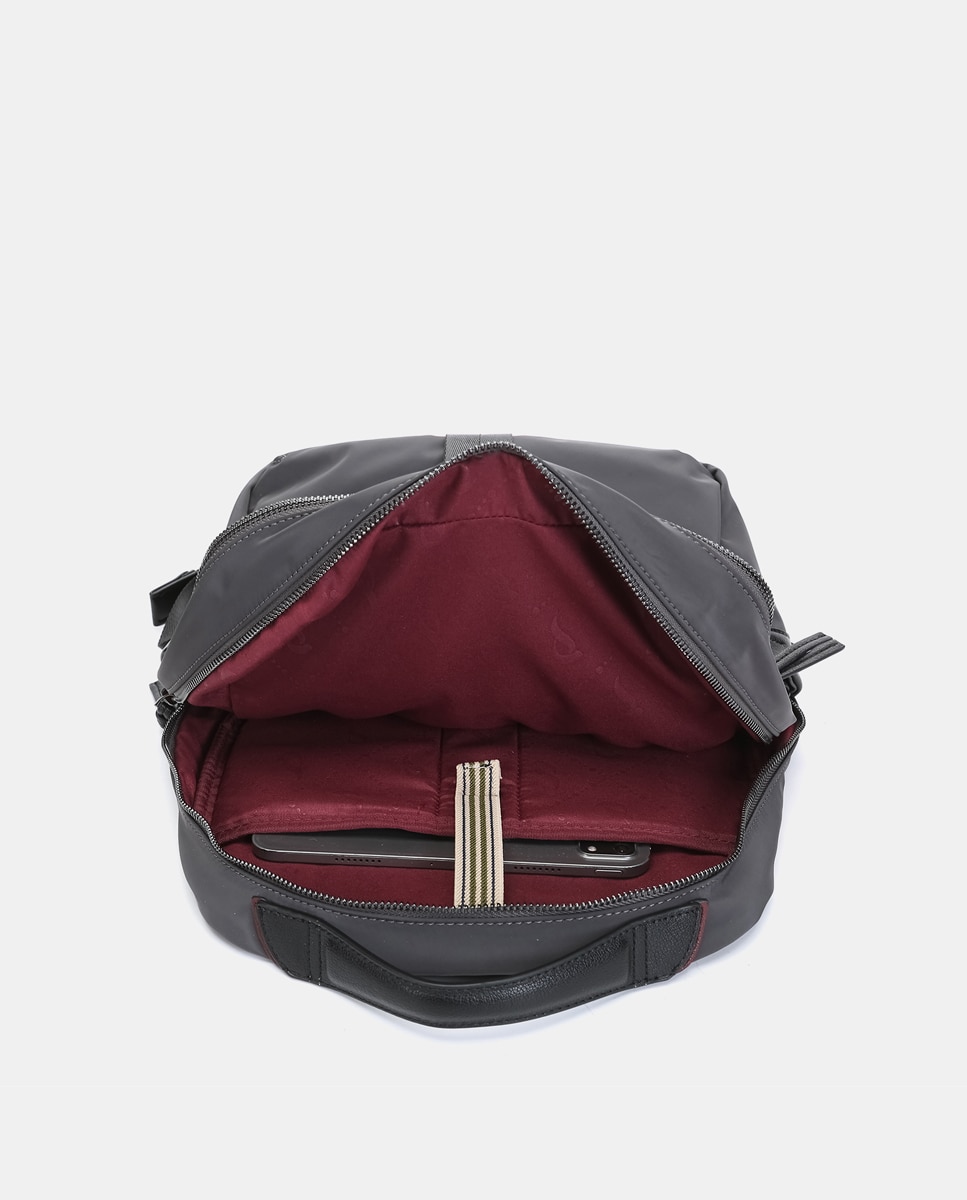 Mochila Freedom em Materiais Reciclados Cinzento-escuro-6