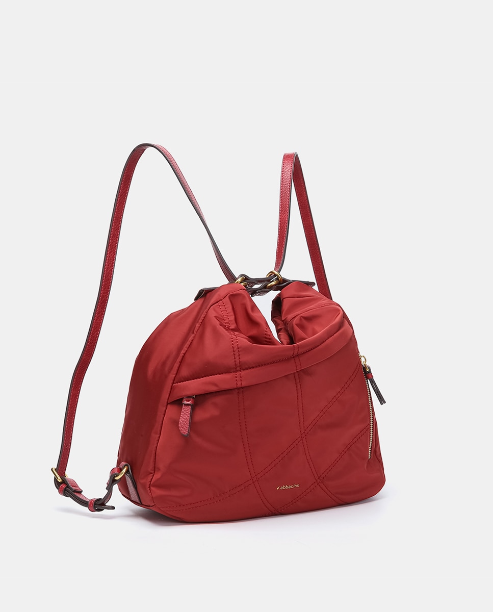 Mala de Ombro Multiposições Freedom em Materiais Reciclados Vermelho-4
