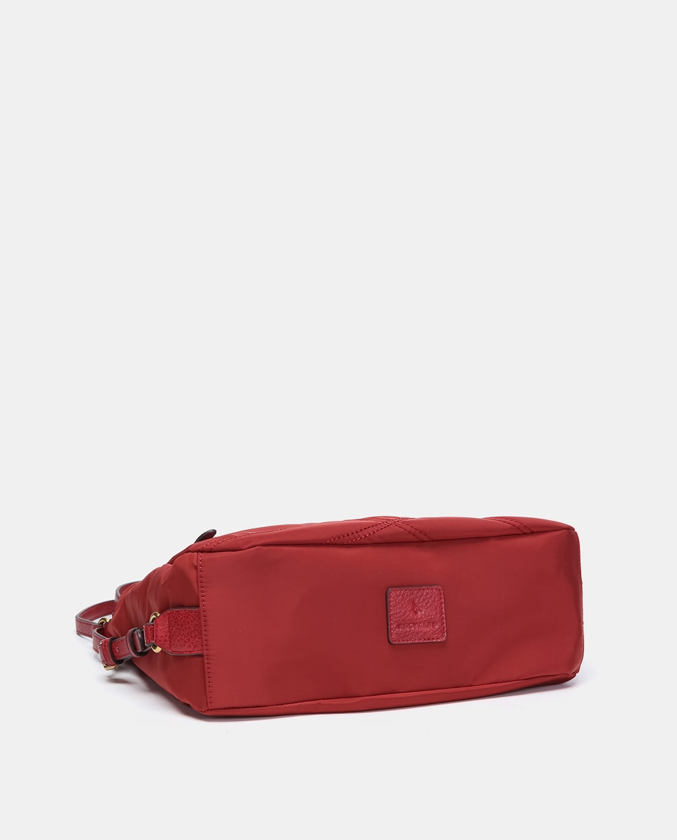 Mala de Ombro Multiposições Freedom em Materiais Reciclados Vermelho-5