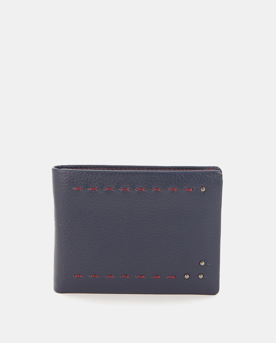 Imagem 0 de Carteira Pequena em Pele com Proteção Rfid