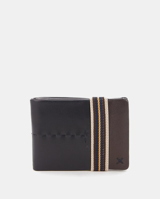 Imagem 0 de Carteira Pequena de Pele com Proteção Rfid