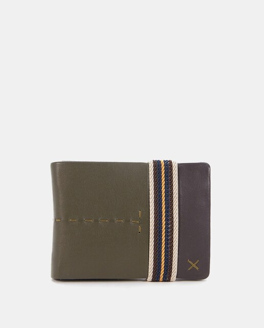 Imagem 0 de Carteira Pequena de Pele com Proteção Rfid