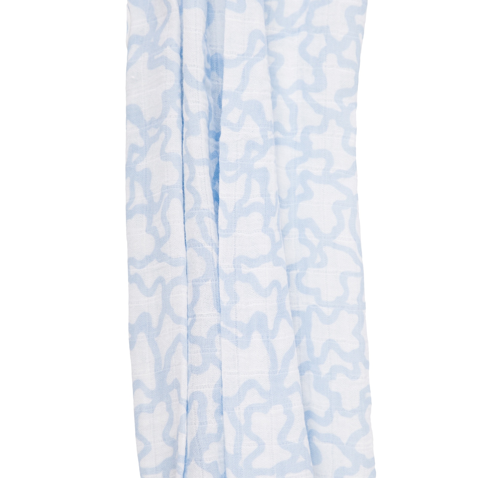 Muselina de Algodão (98x118 Cm) com Bolsa de Urso Tous Baby Kaos Azul-2