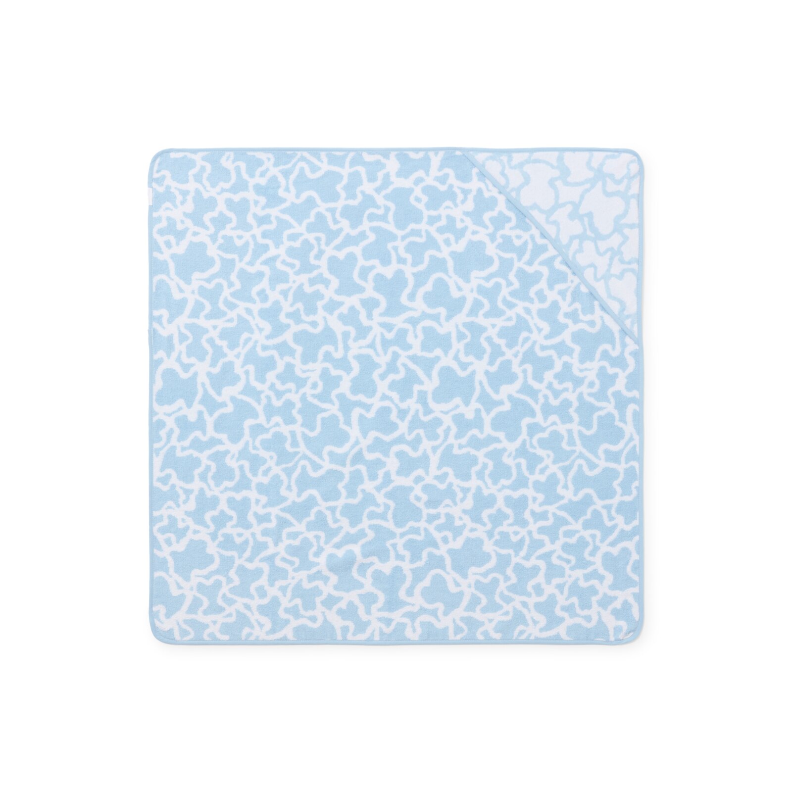 Capa de Banho com Luva Tous Baby Kaos Azul-2