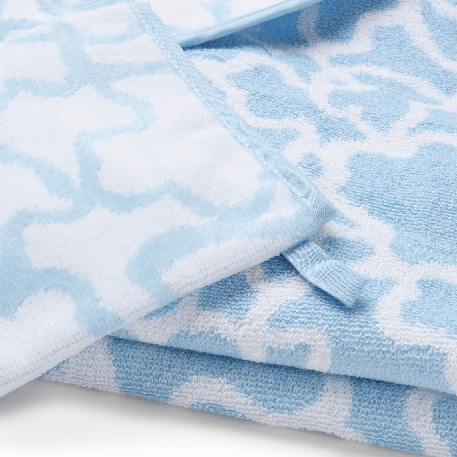Capa de Banho com Luva Tous Baby Kaos Azul-3