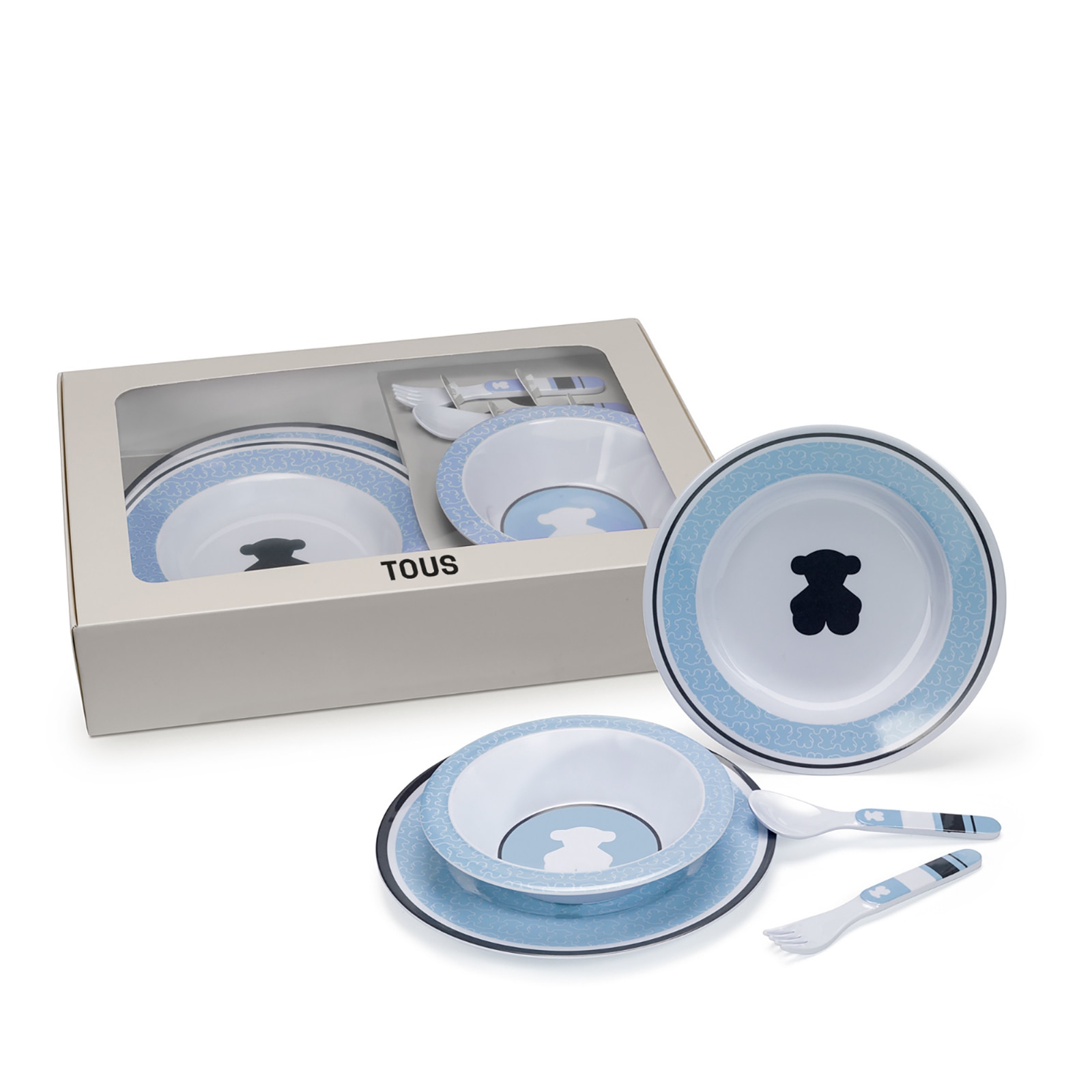 Imagem 0 de Vajilla 5 Peças: Bol, Pratos e Talheres Tous Baby Feeding
