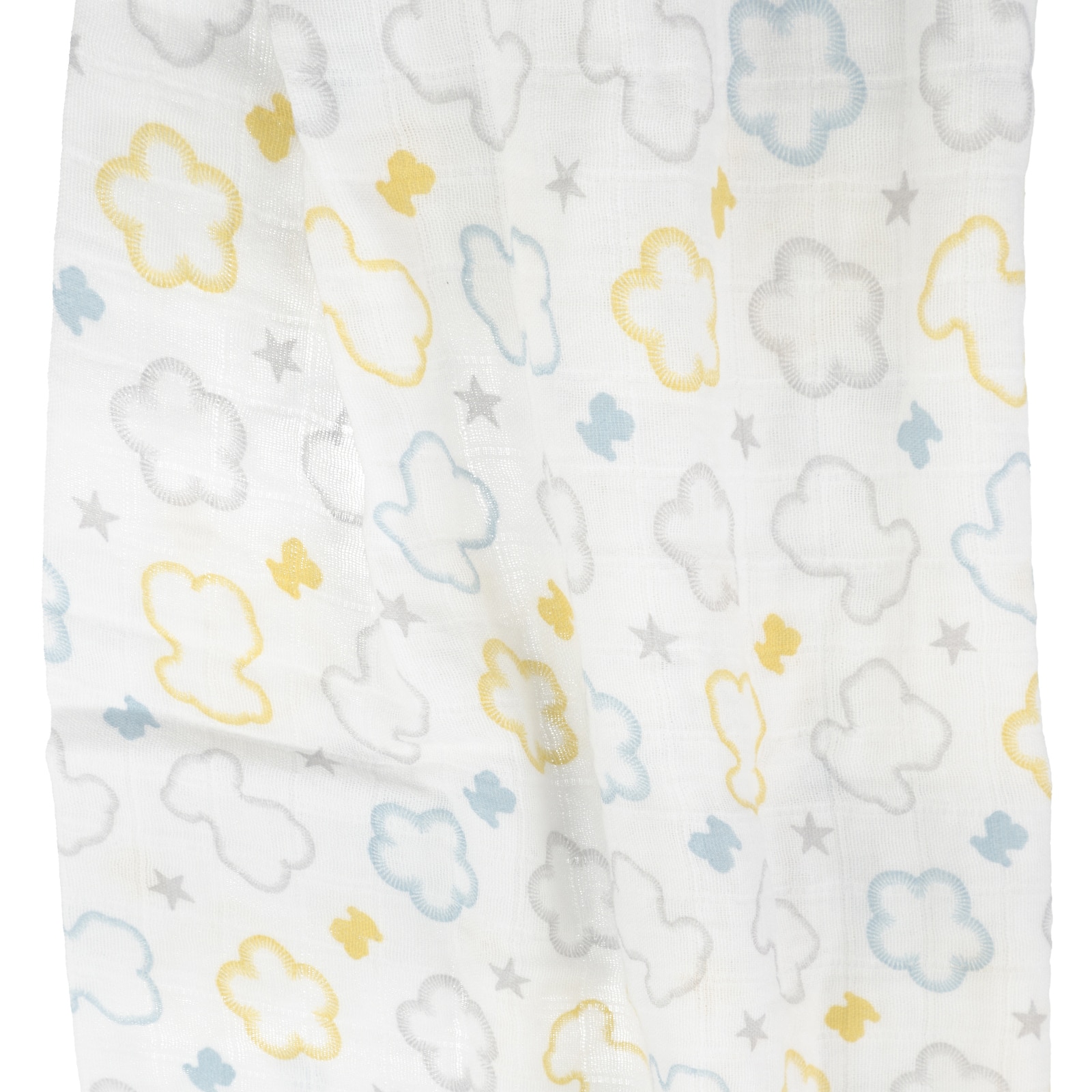 Musselina com Ursos e Flores Tous Baby Cor-de-Rosa Amarelo-2