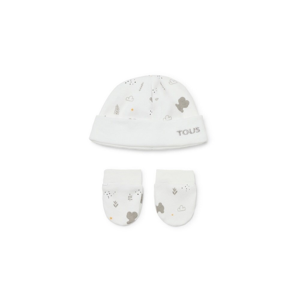 Imagem 0 de Conjunto de bebé recém-nascido, de algodão com Ursos e motivos da natureza