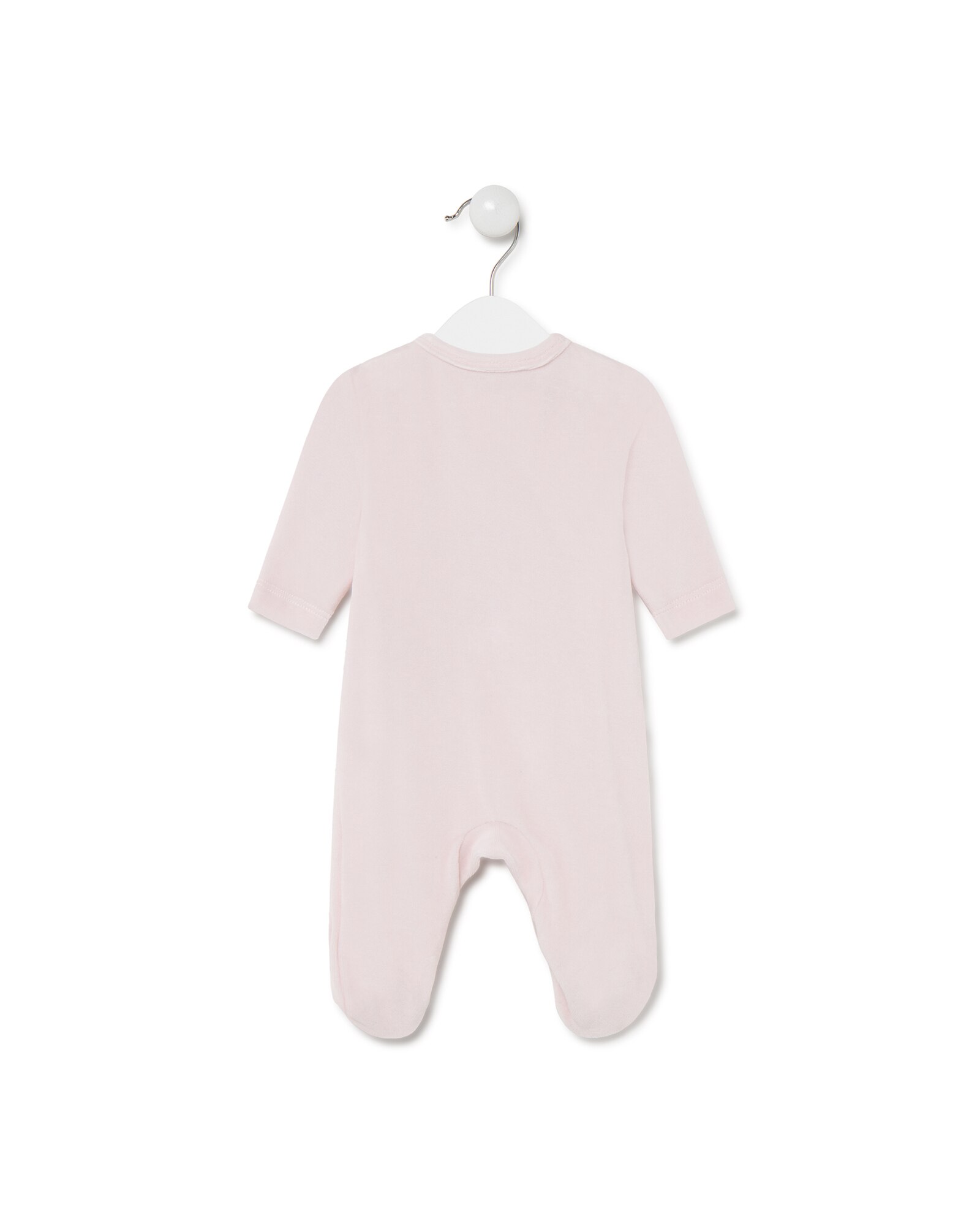 Babygrow de Bebé Cruzado com Silhueta de Urso Rosa Tous Rosa-2