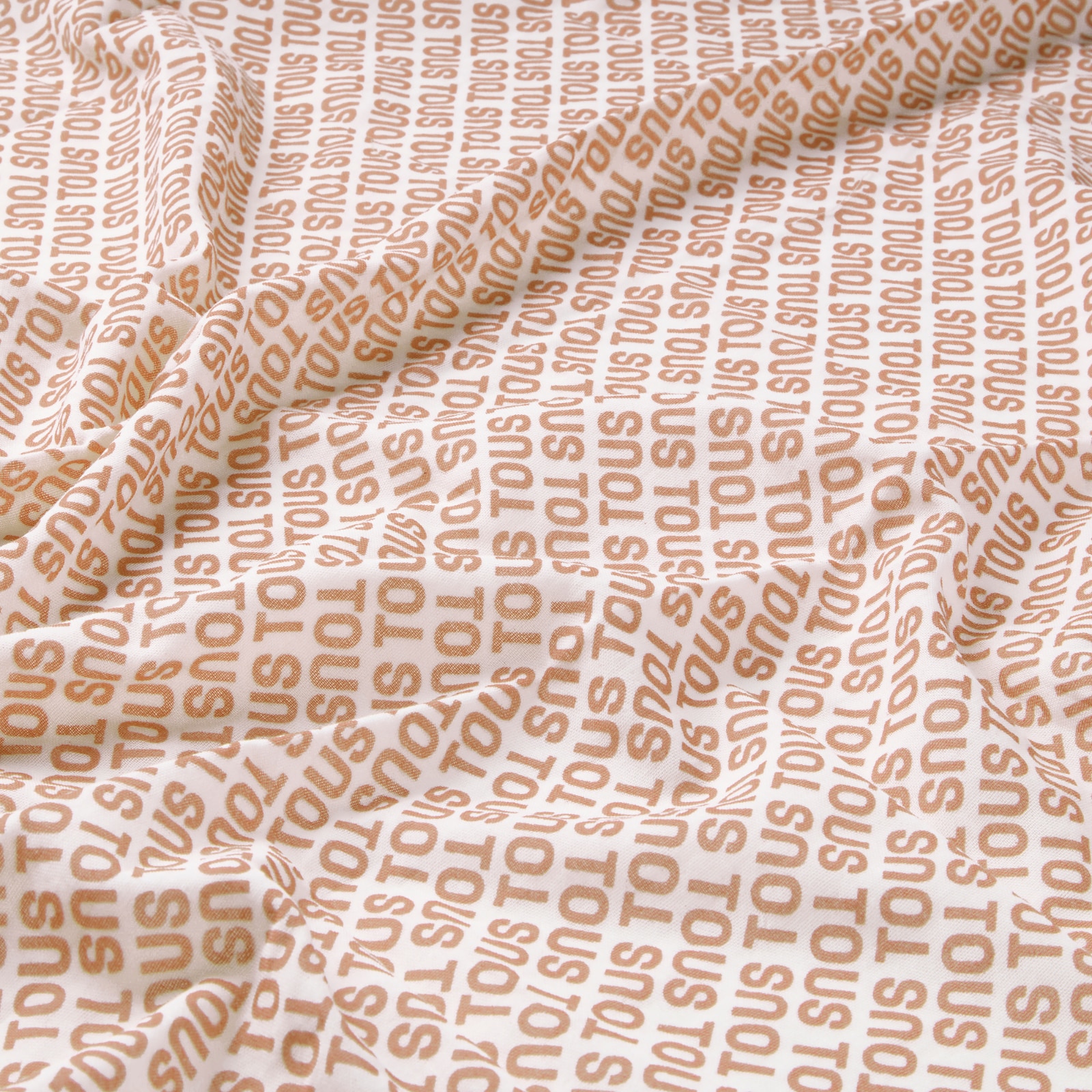 Muselina de Algodão 98x118 Cm Tous Baby com Logo Tous Laranja-3