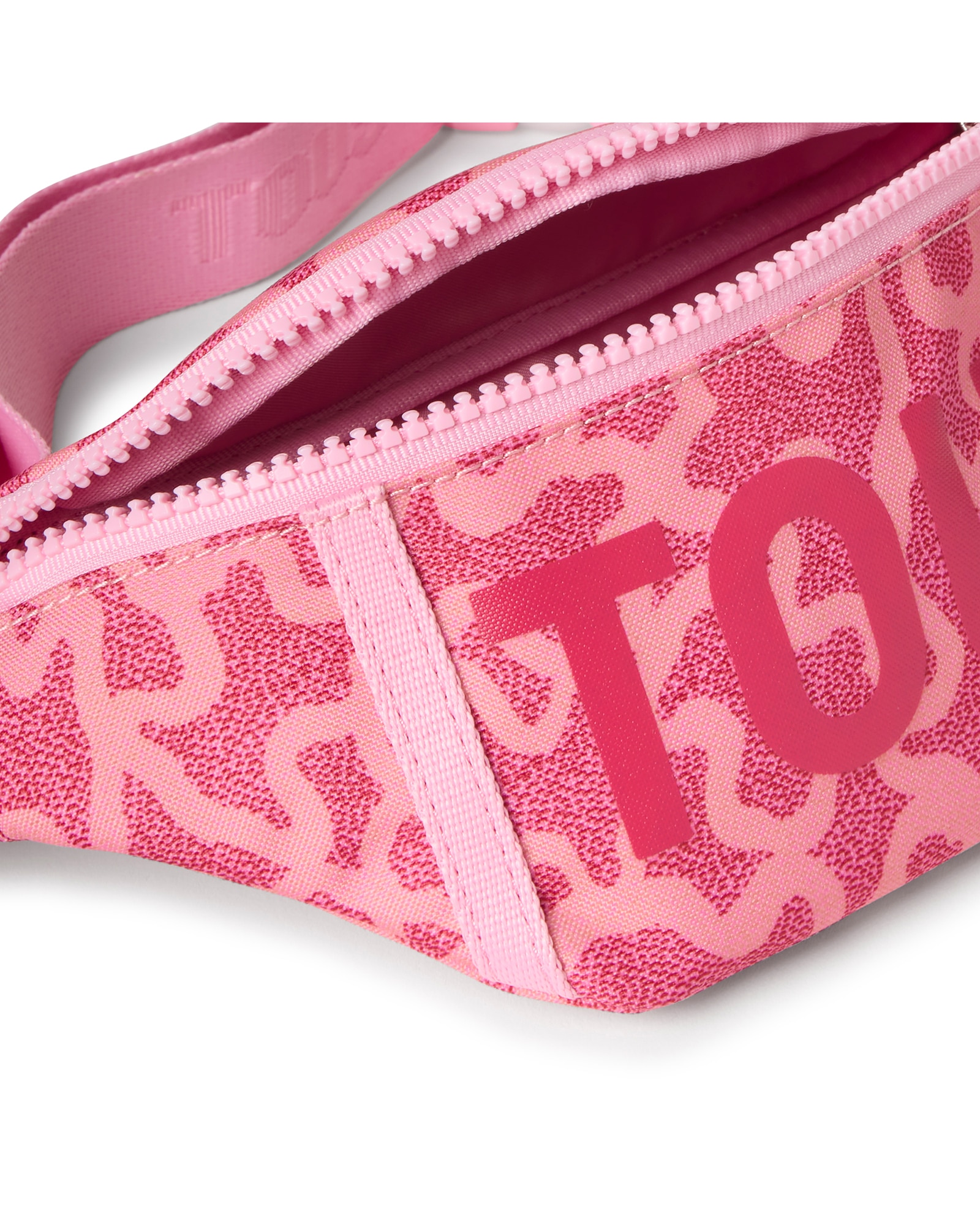 Bolsa de Cintura Infantil Estampada Kaos Tous Rosa-3