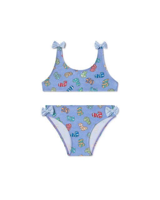 Imagem 0 de Biquíni para Bebé Estilo Top Estampado Bold Bear Multicolor