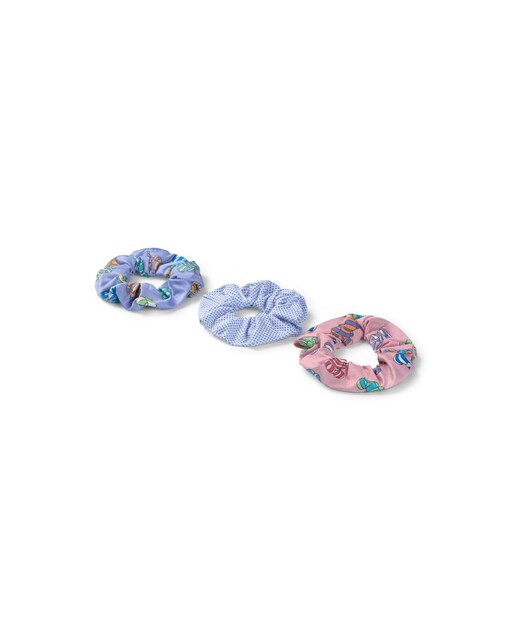 Imagem 0 de Set de 3 Elásticos para Cabelo com Estampado Bold Bear Multicolor