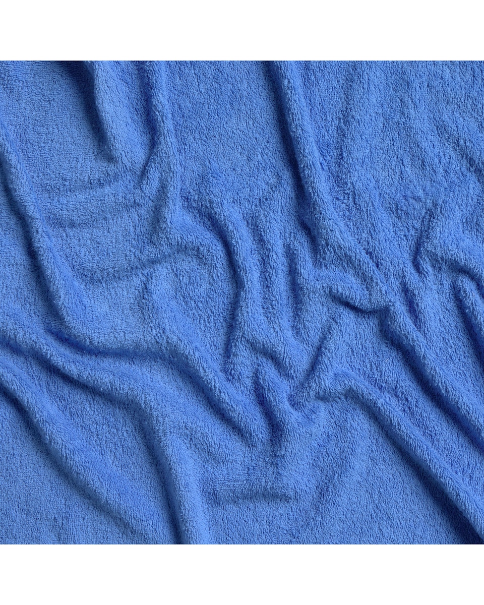Toalha de Praia para Bebé em Felpa de Algodão Lisa e Estampada com Ursos Azul-3