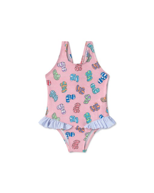 Imagem 0 de Fato de Banho para Bebé com Folho Estampado Bold Bear Multicolor