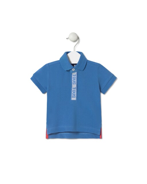 Imagem 0 de Polo para Bebé de Algodão Piqué com Logo na Tapeta