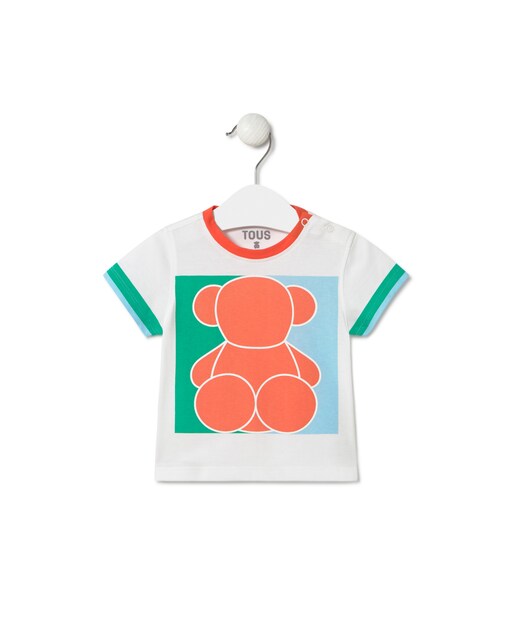 Imagem 0 de T-shirt para Bebé de Algodão com Bold Bear