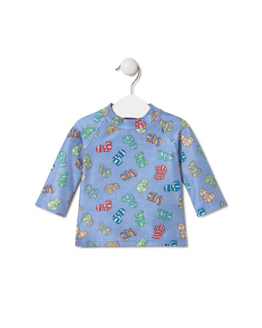 Imagem 0 de T-shirt de Praia com Estampado Bold Bear Multicolor