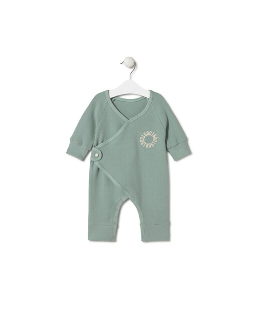 Imagem 0 de Babygrow para Bebé Cruzado de Suave Piqué Tingido