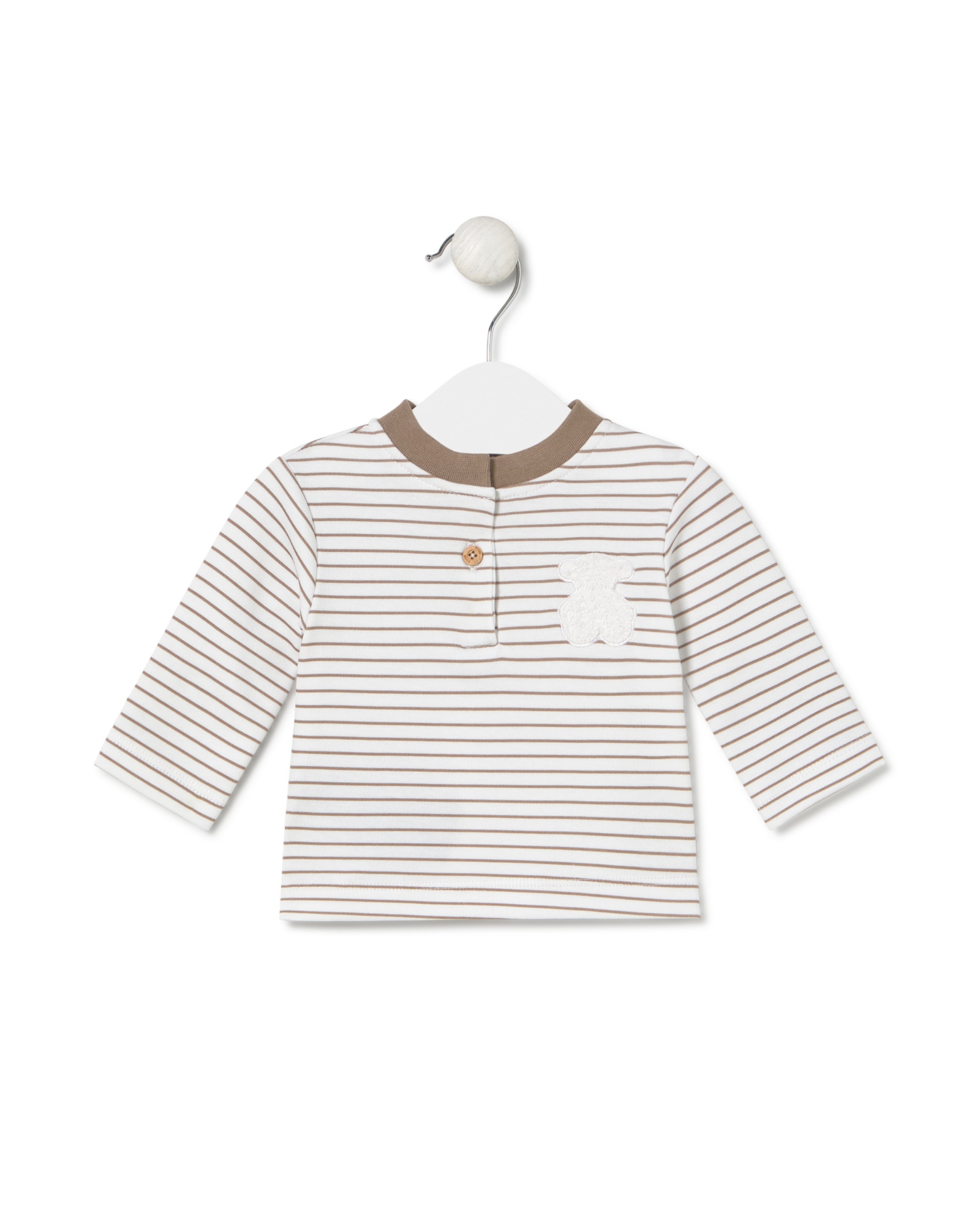 Imagem 0 de T-shirt para Bebé de Algodão Às Riscas