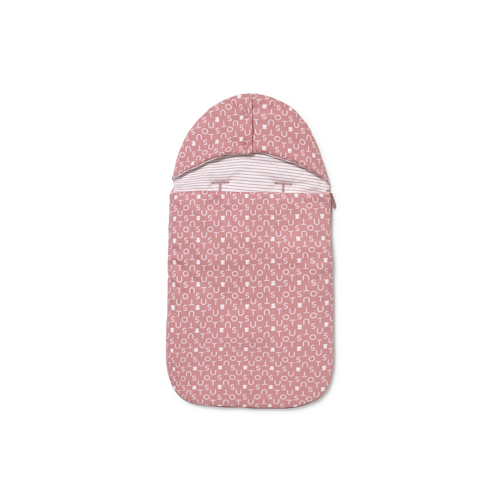 Imagem 0 de Saco Universal Tous Baby para Alcofa ou Cadeira de Passeio Estampado com Ursos e Letras